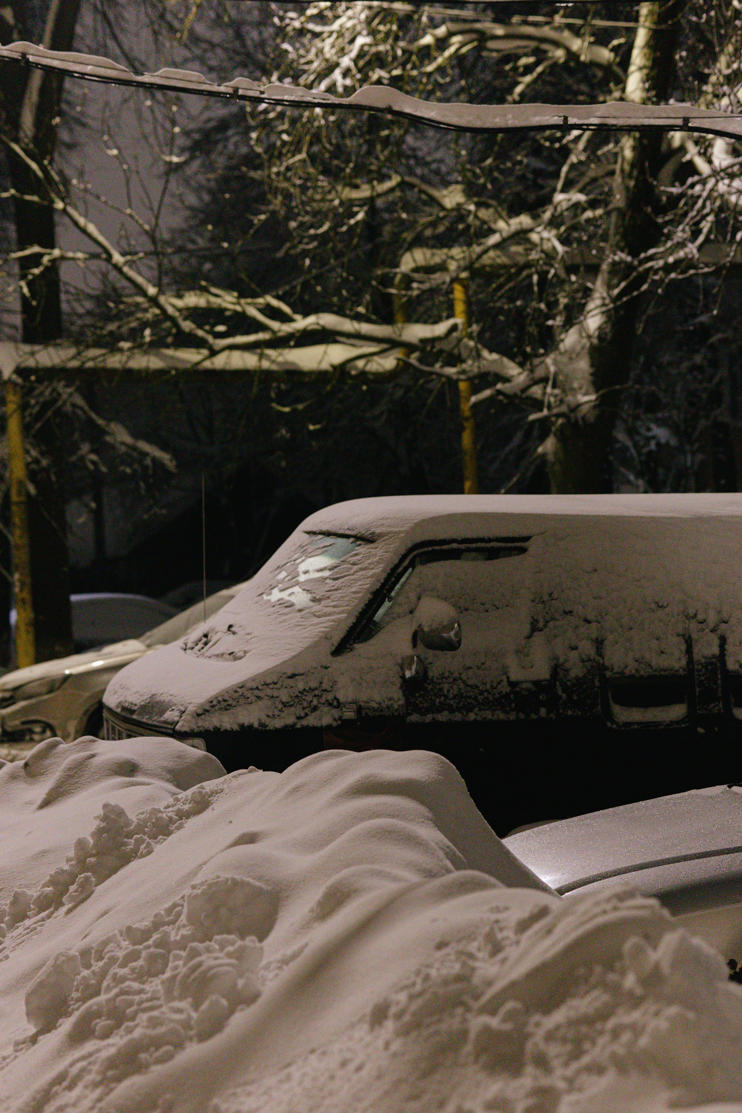 Город зимой. Фотограф Эльмира Лин