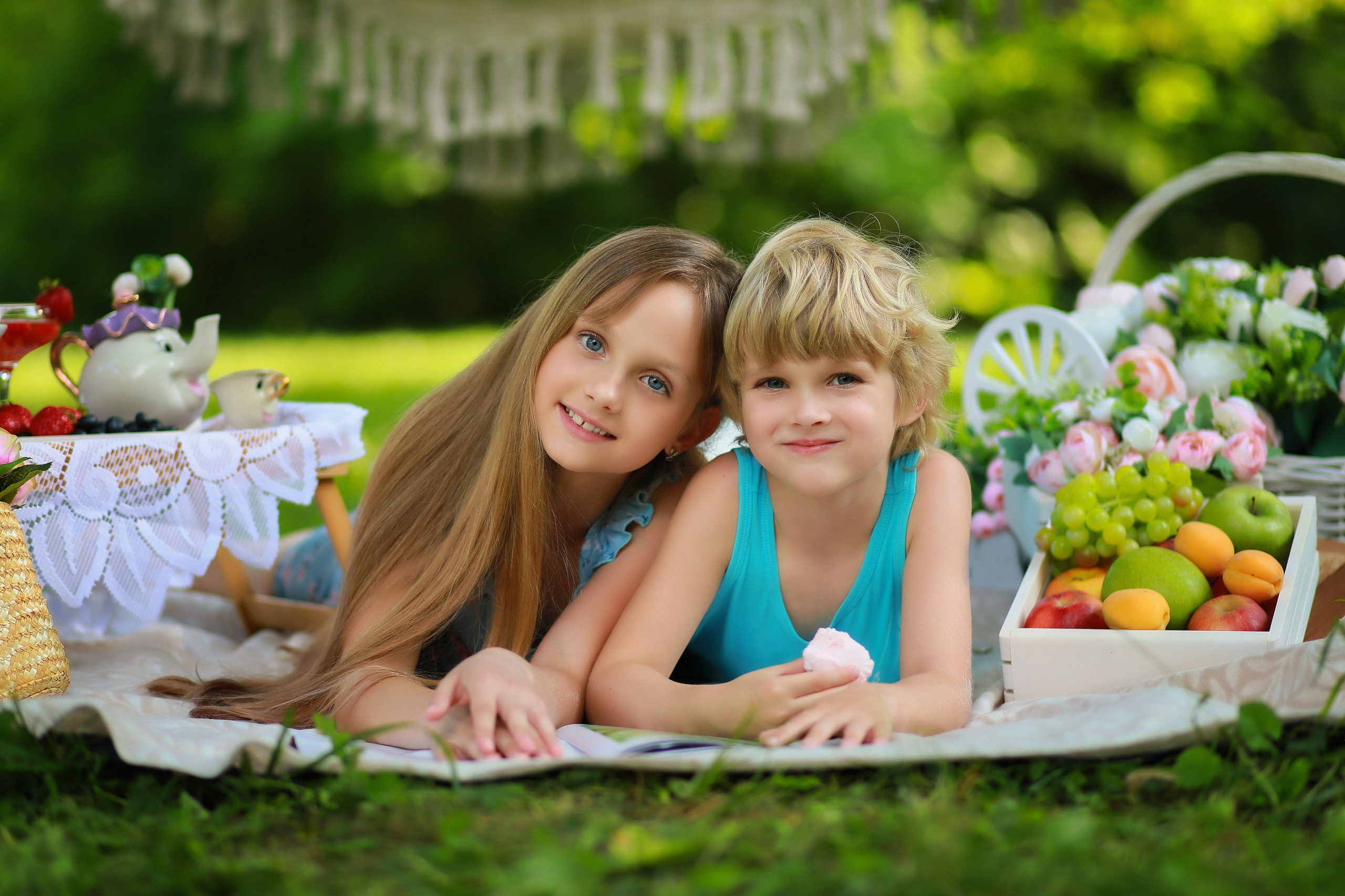 Летний пикник. Детский семейный фотограф Краснодар