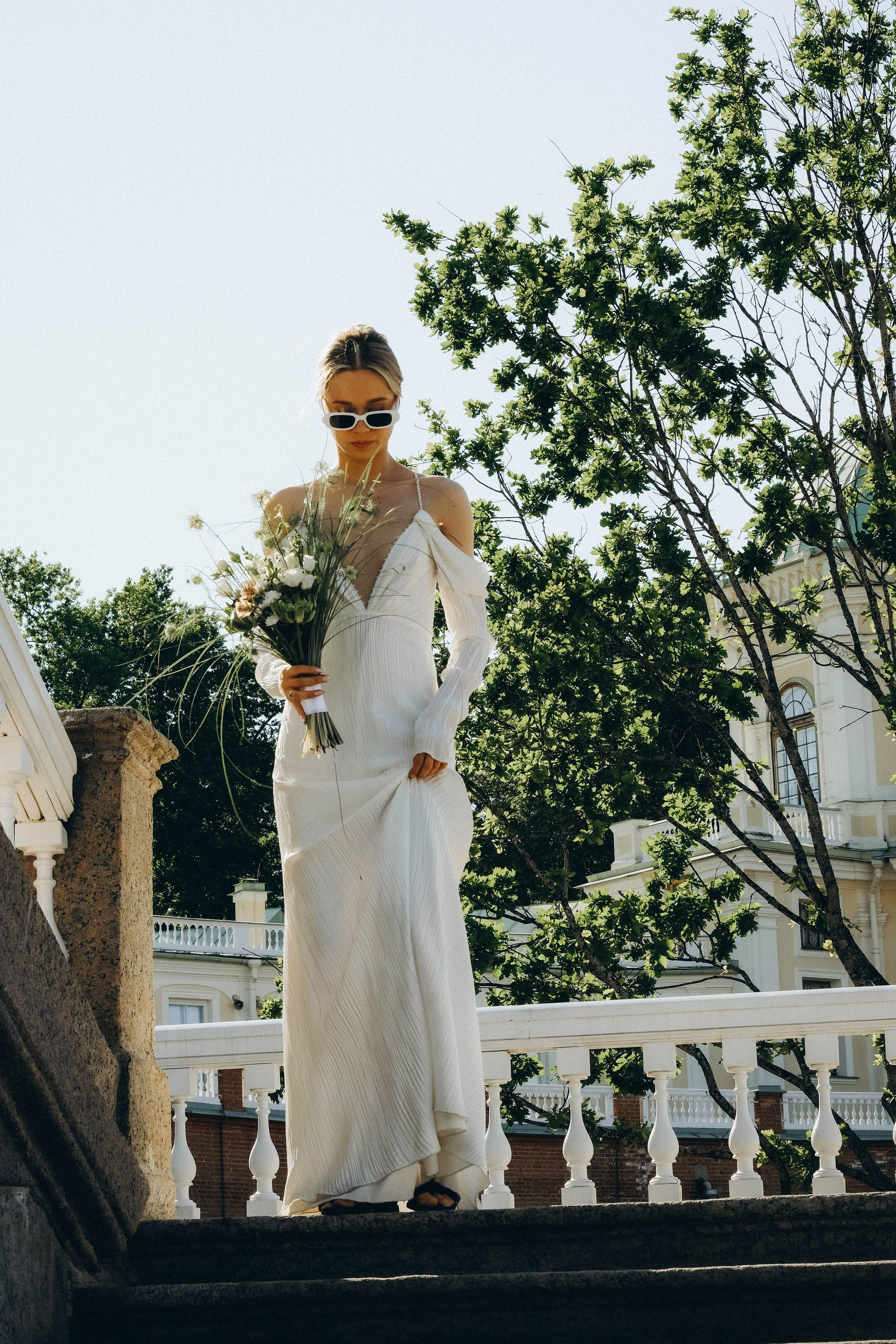 СВАДЕБНАЯ СЬЕМКА В ПАРКЕ ОРАНИЕНБАУМ. Профессиональный фотограф, Санкт-Петербург — Виктория Богомолова