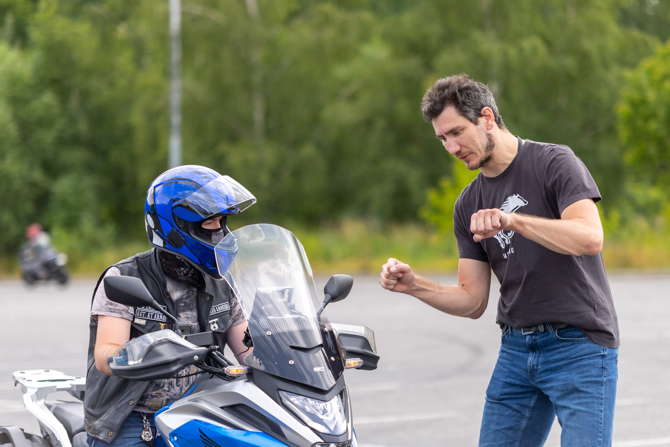 Учебное занятие на площадке Л73. Фотограф Владимир Охрименко