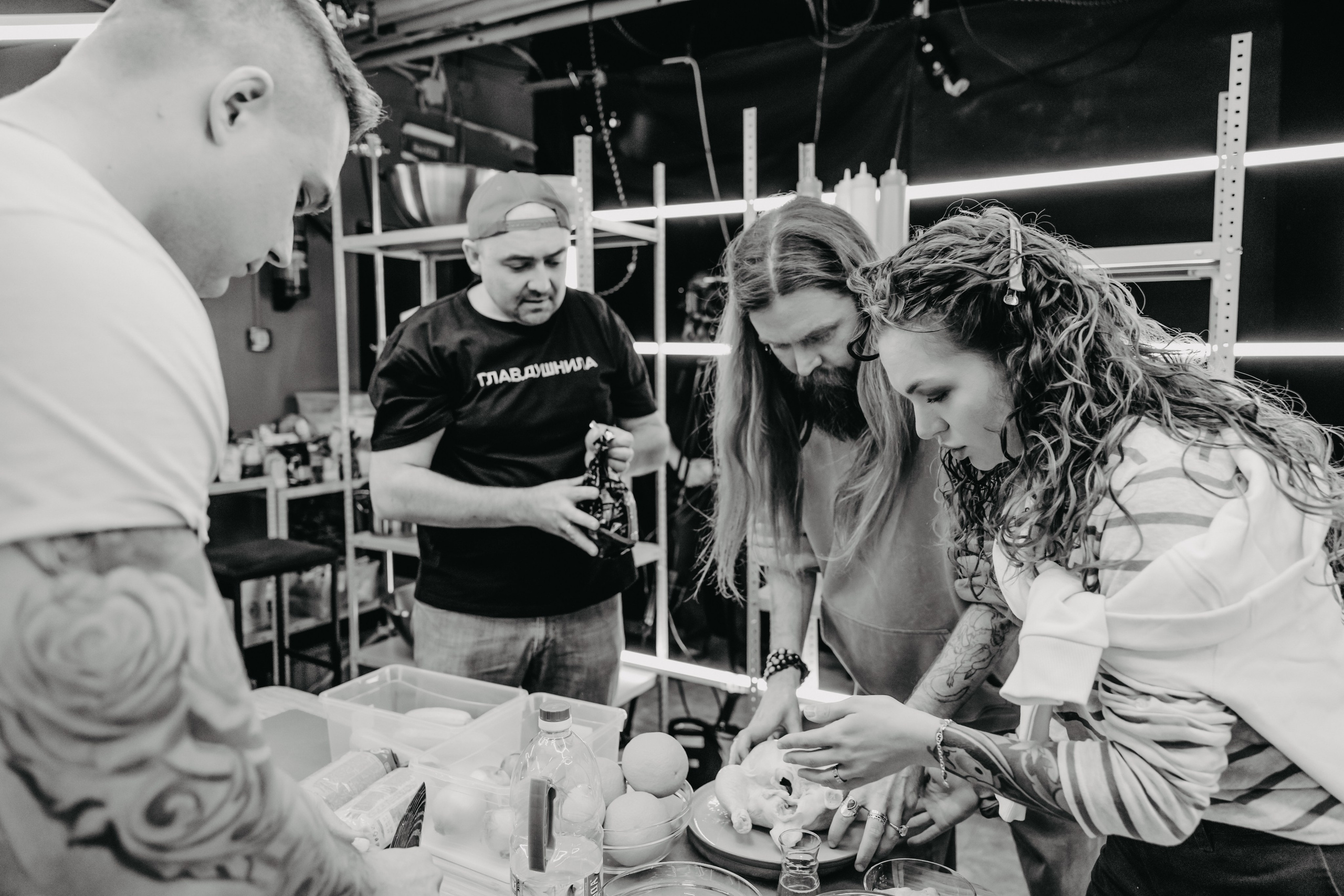 «Черная кухня», г. Москва, телеканал «Кухня». ФОТОГРАФ ИРИНА ШАМАТАВА