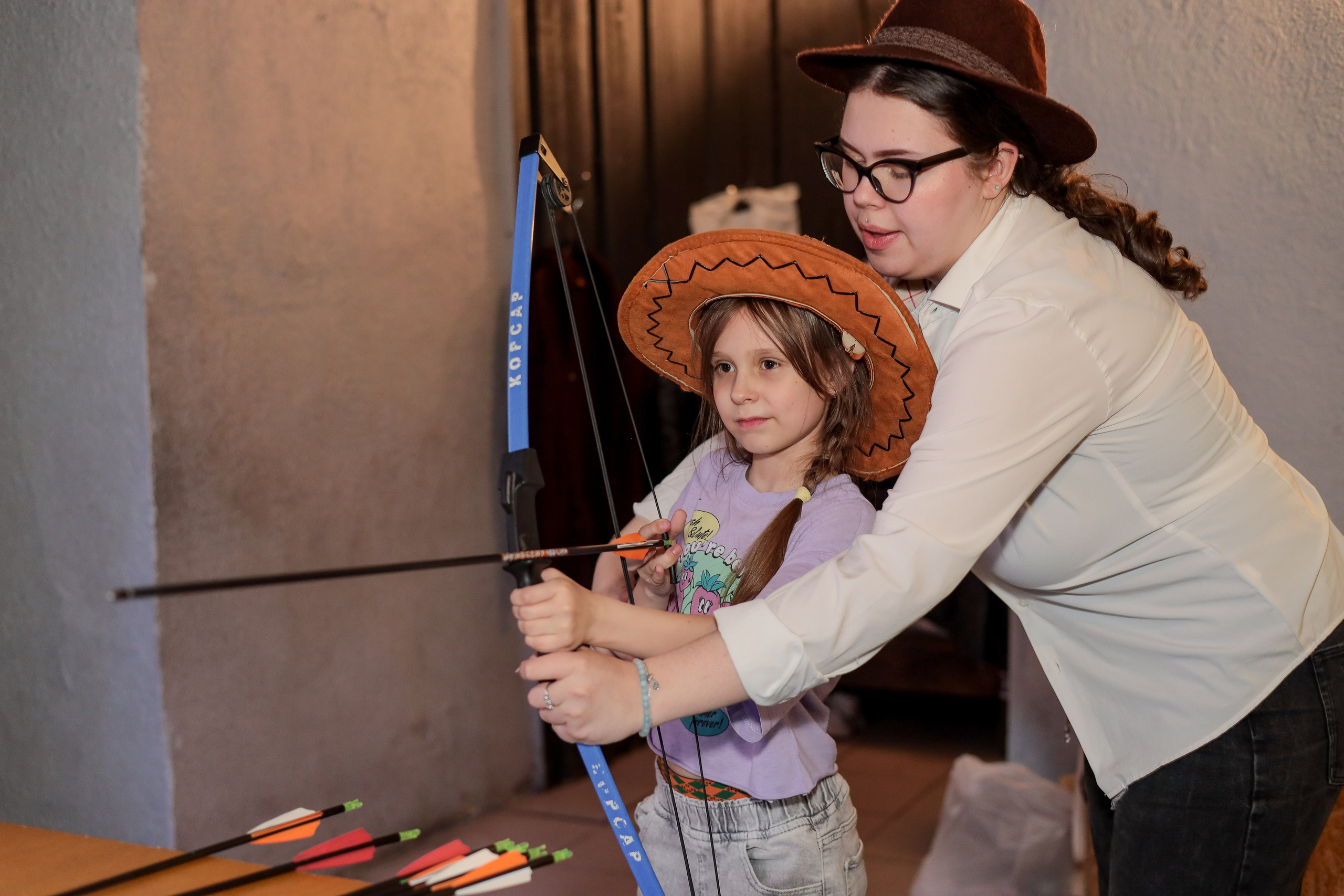 День рождение в стрелковом клубе. Фотограф Надршина Лилия