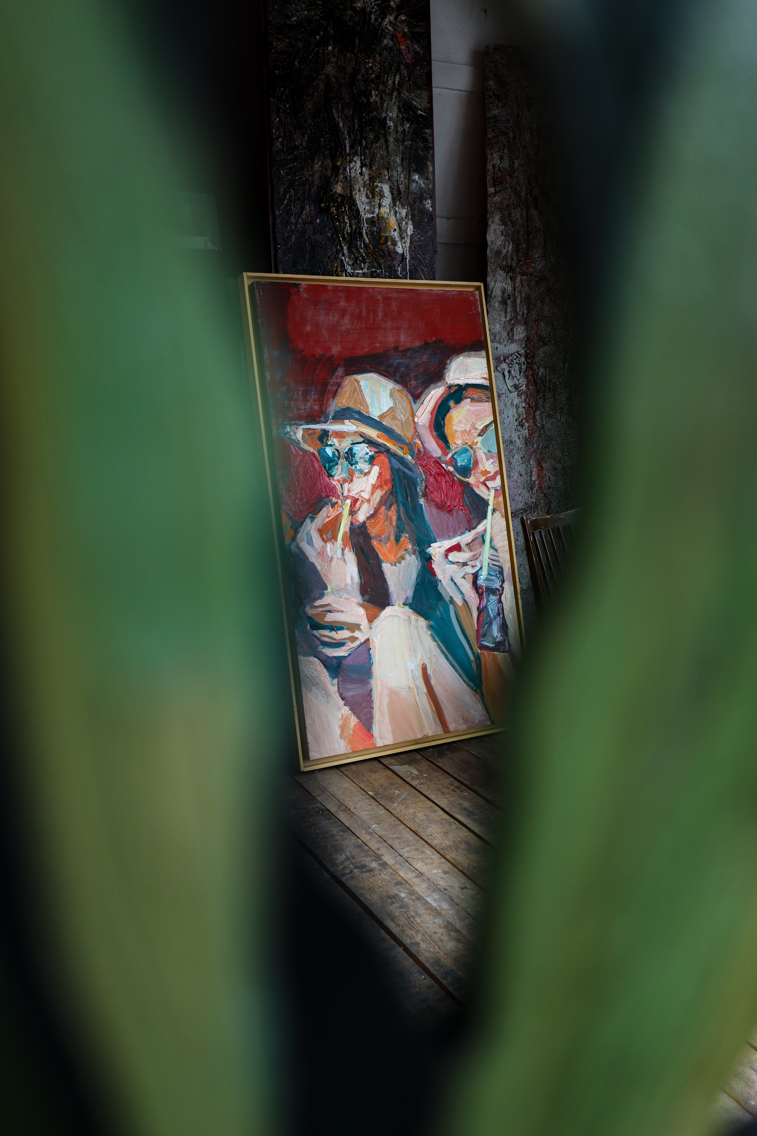 Художники Ренат Рамазанов и Александра Сырбу. Дженбаз Павел — фотограф в Ялте