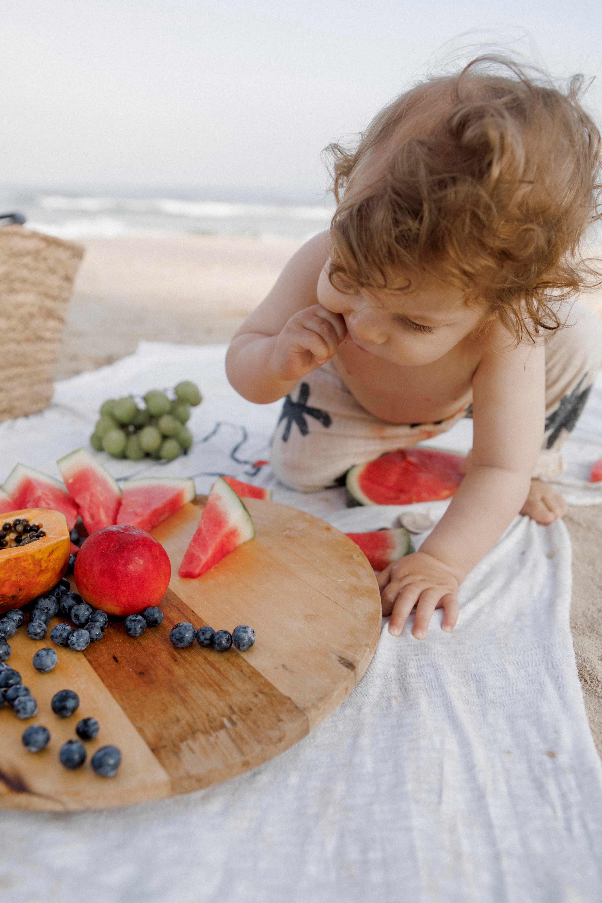 First birthday near the sea (sunrise). Wedding and family photographer