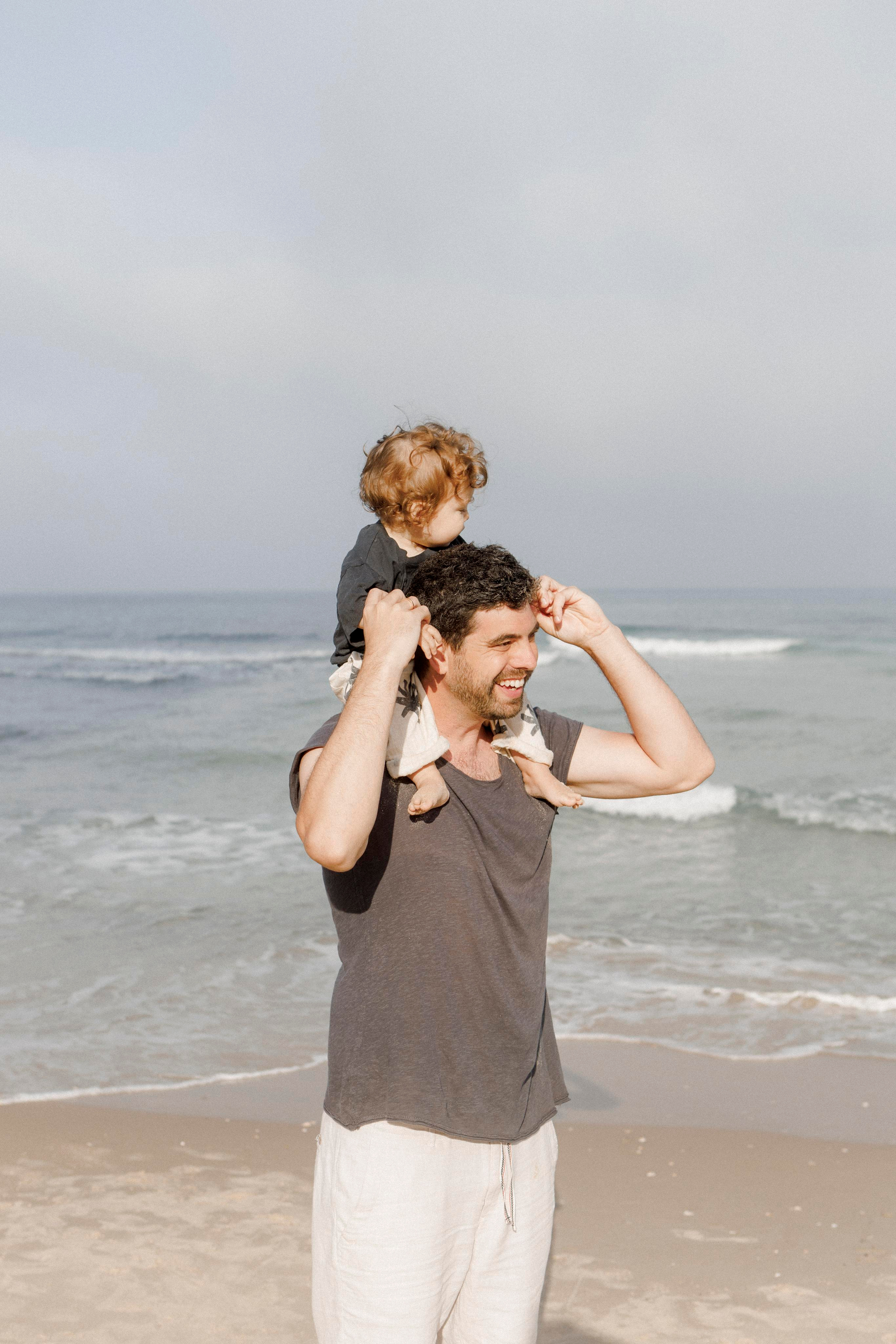 First birthday near the sea (sunrise). Wedding and family photographer
