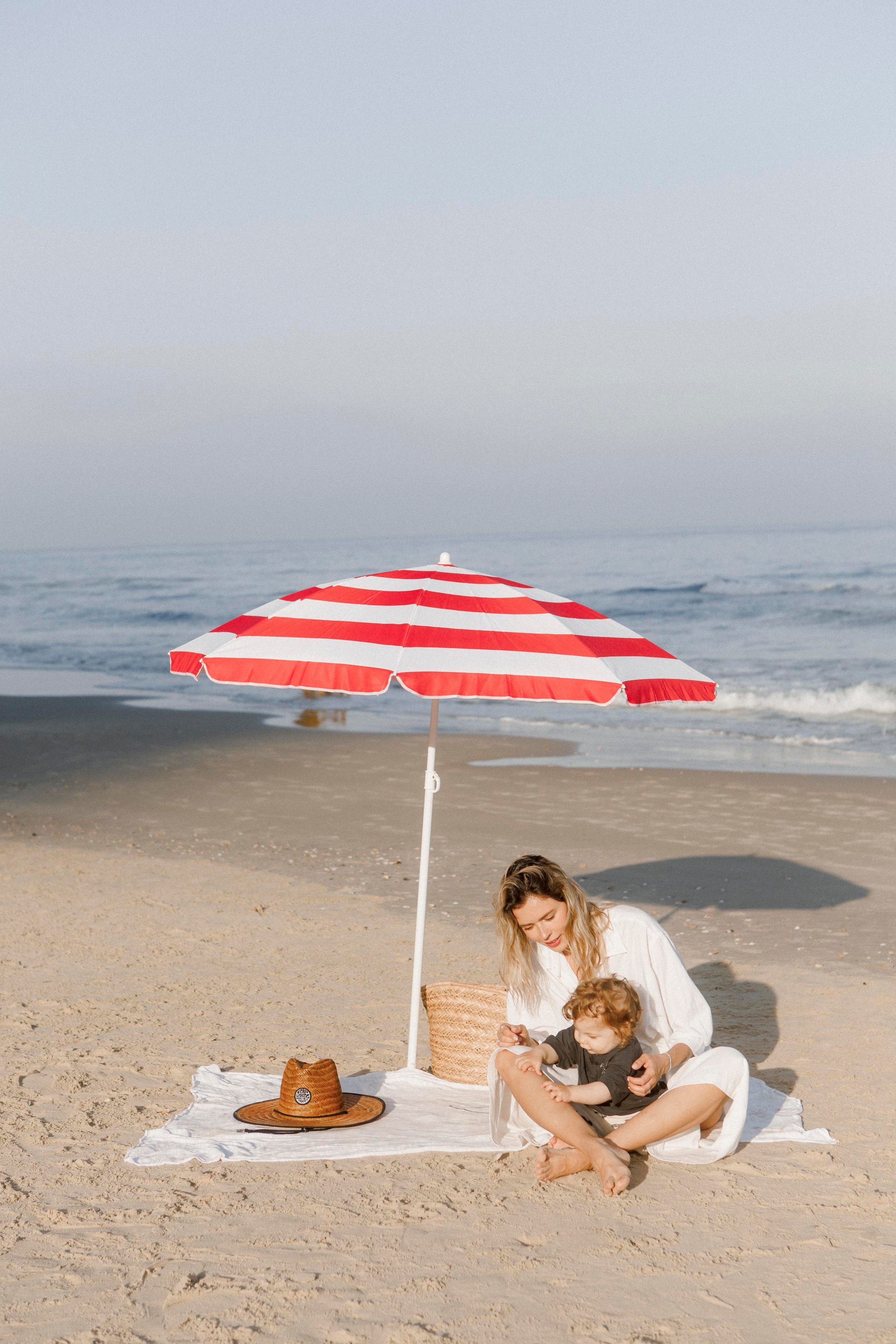 First birthday near the sea (sunrise). Wedding and family photographer