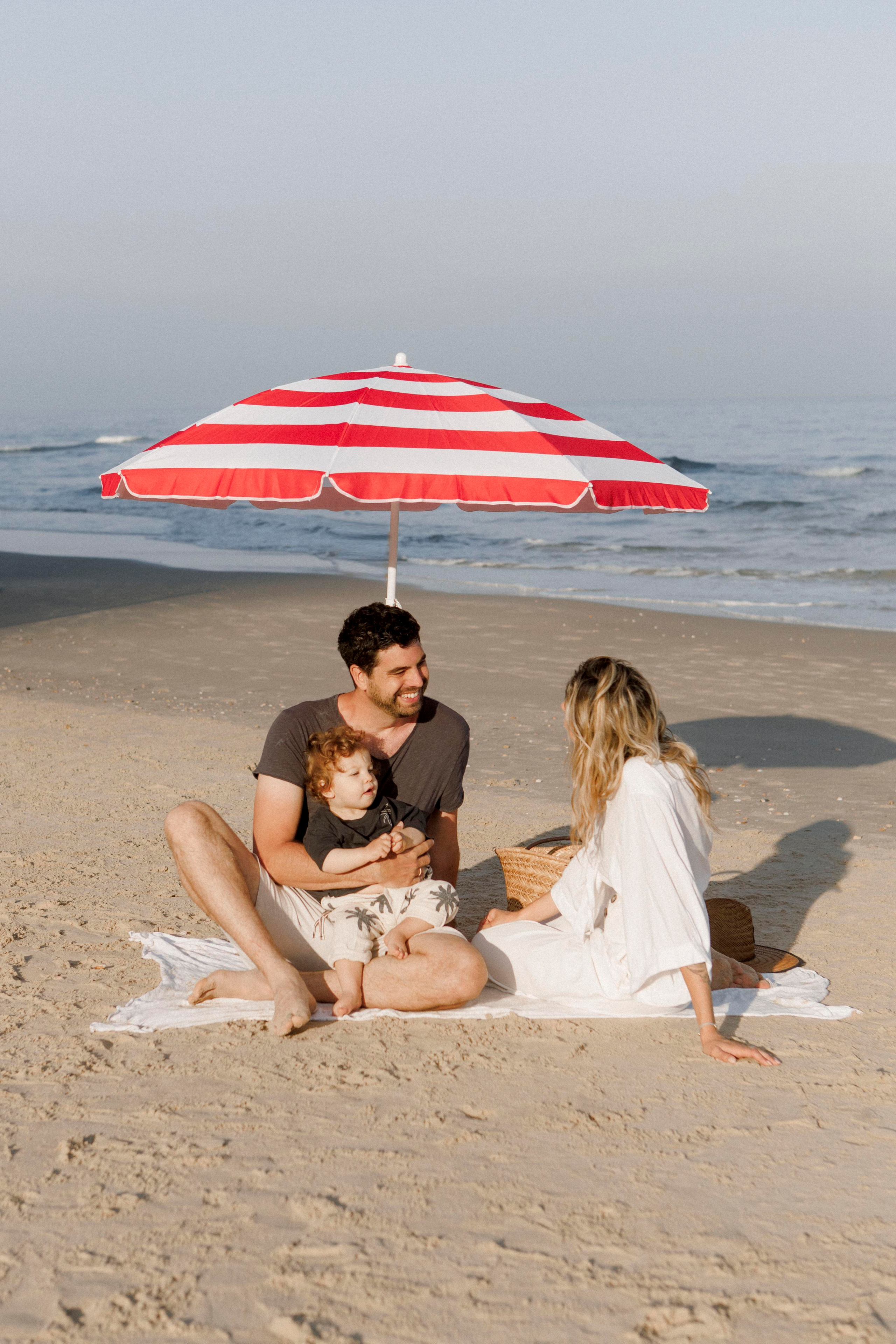 First birthday near the sea (sunrise). Wedding and family photographer