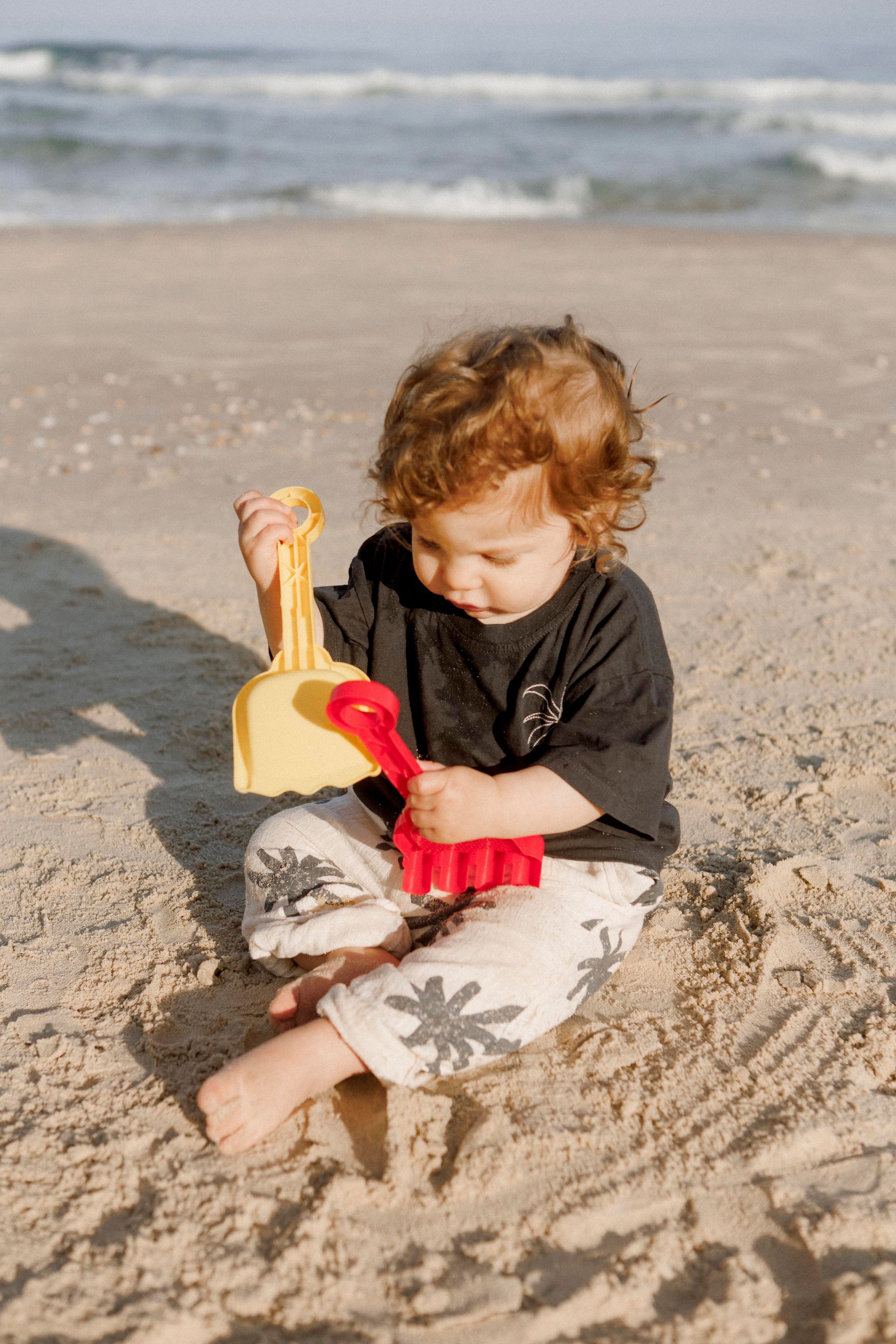 First birthday near the sea (sunrise). Wedding and family photographer