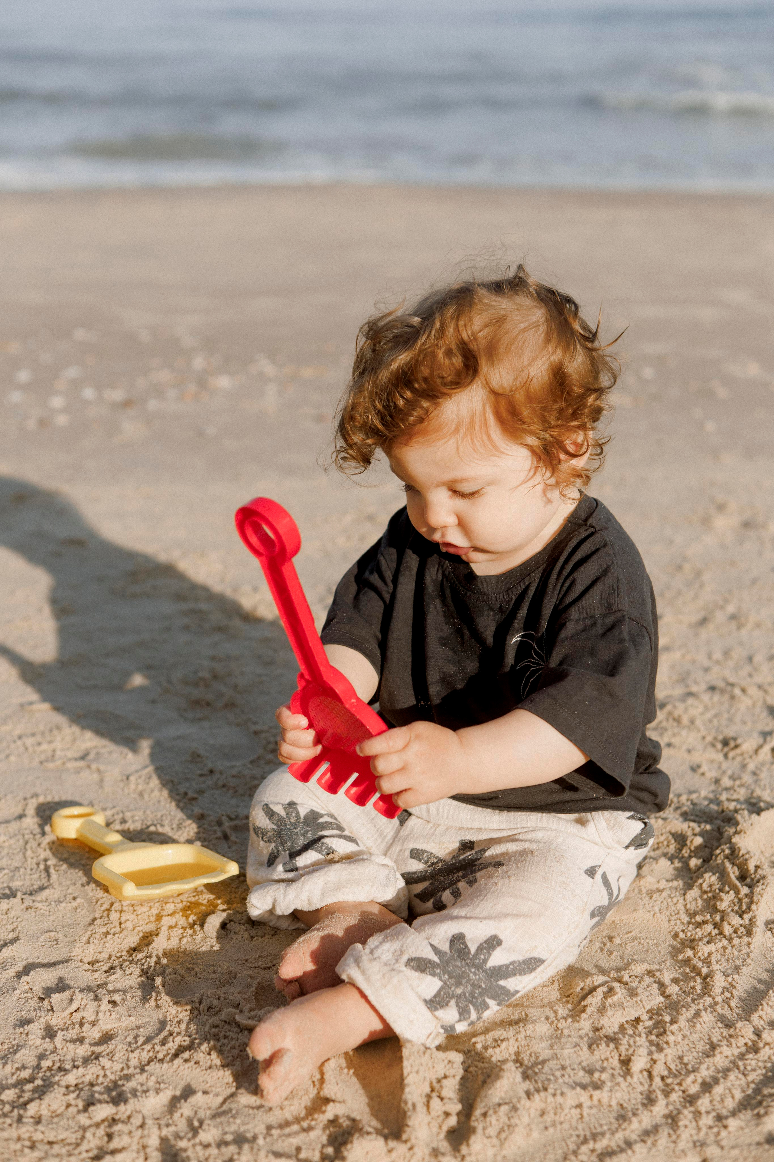 First birthday near the sea (sunrise). Wedding and family photographer