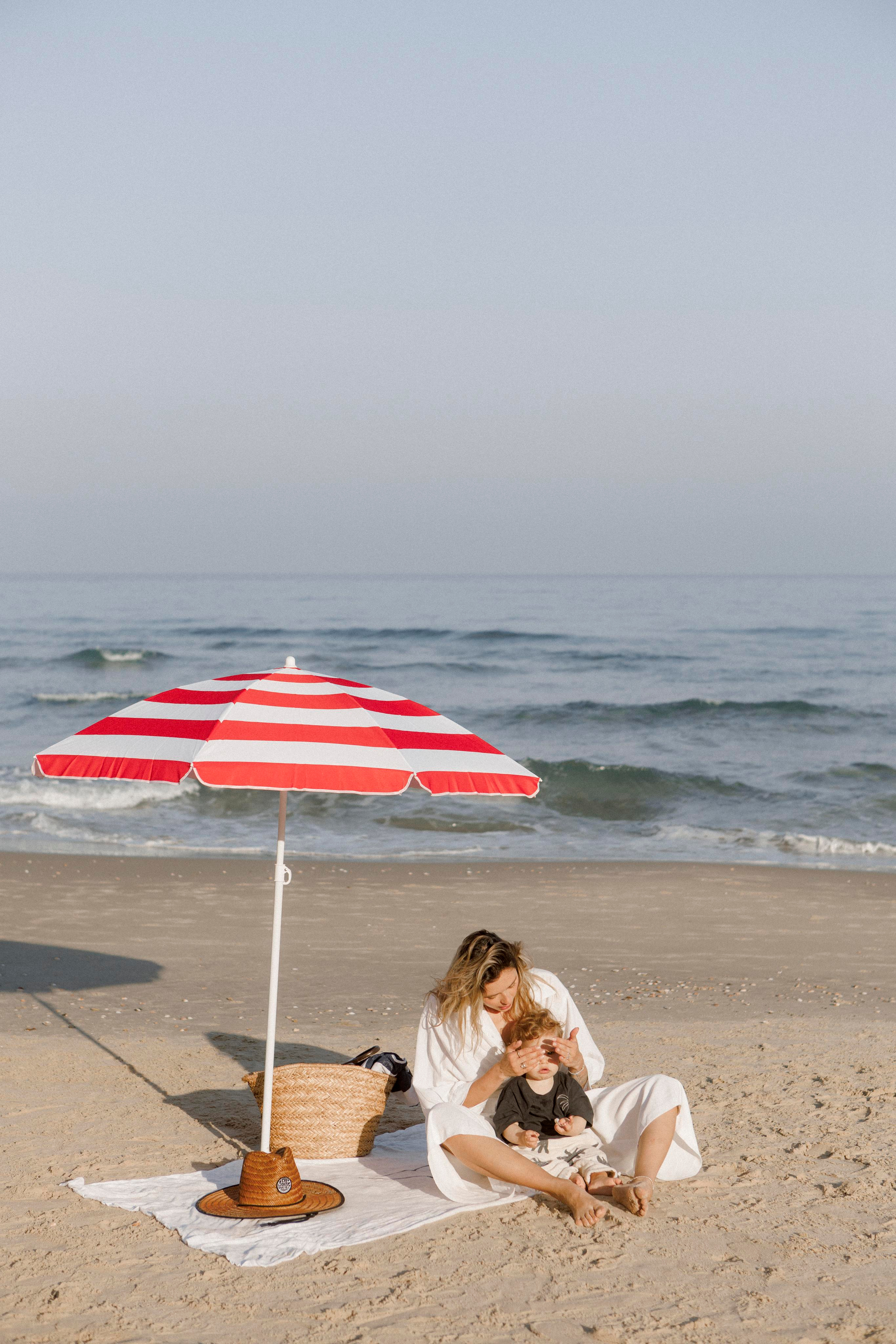 First birthday near the sea (sunrise). Wedding and family photographer