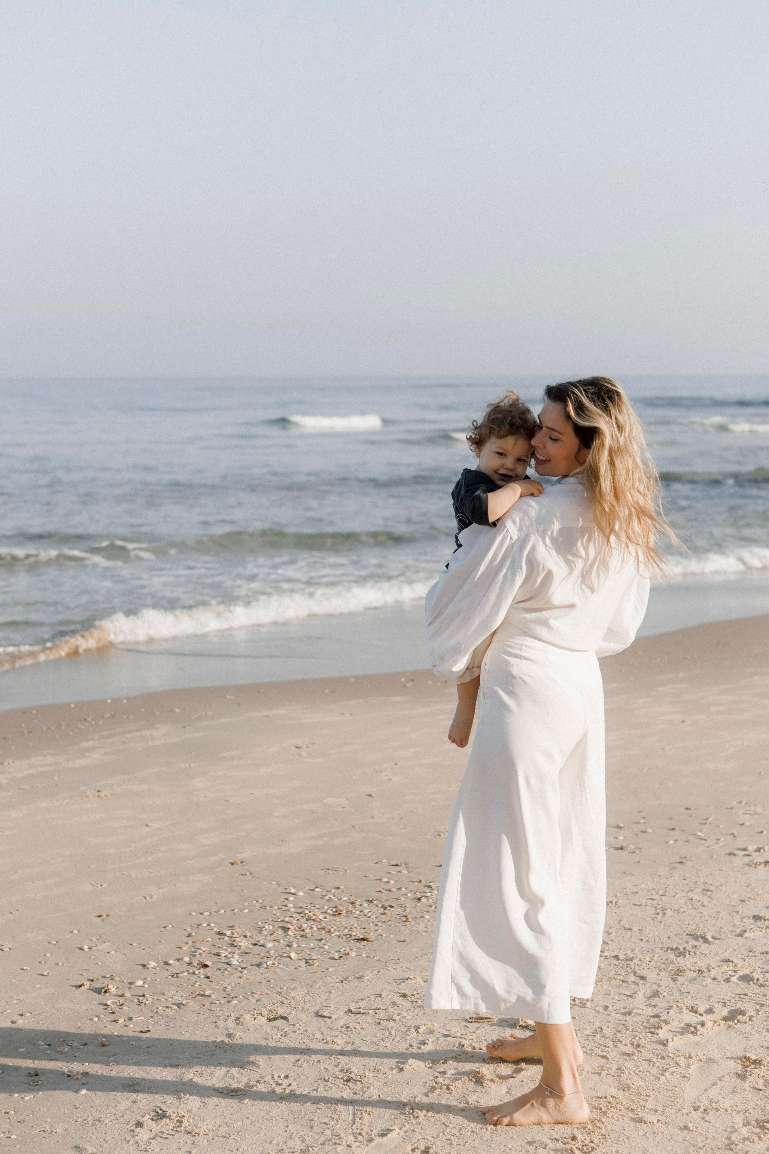 First birthday near the sea (sunrise). Wedding and family photographer