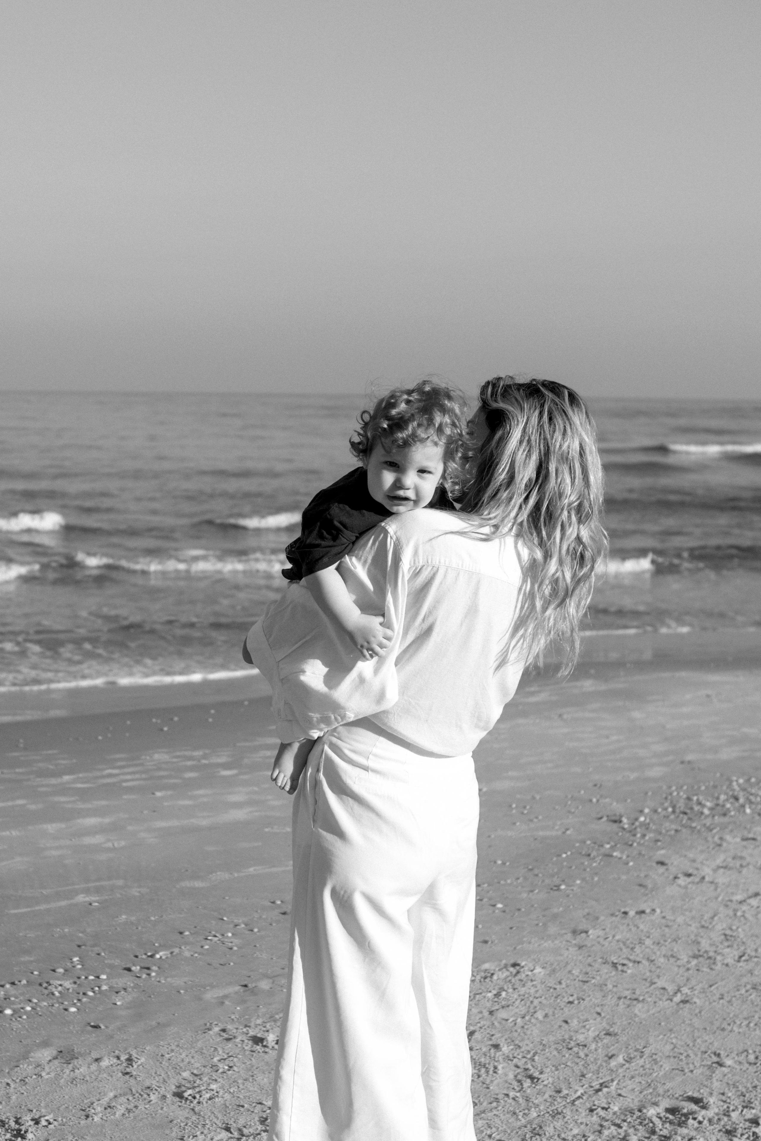 First birthday near the sea (sunrise). Wedding and family photographer