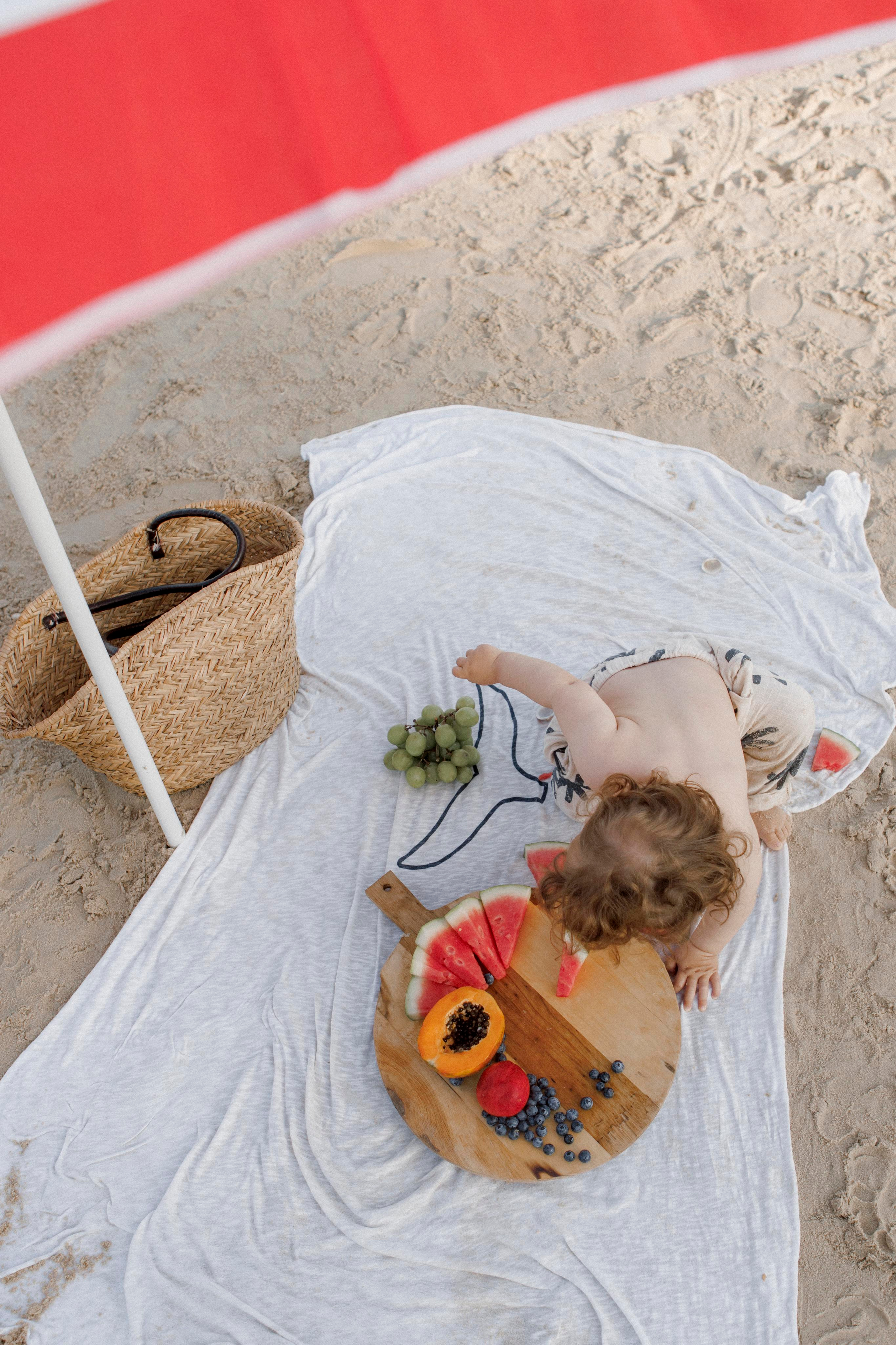 First birthday near the sea (sunrise). Wedding and family photographer