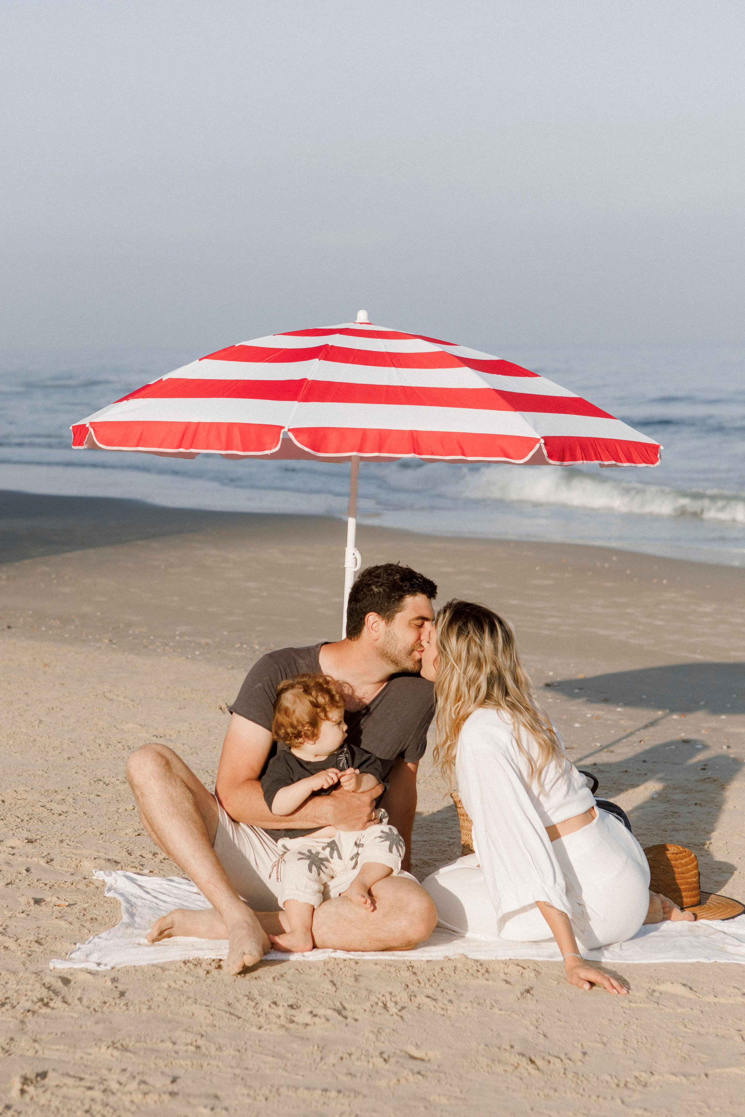 First birthday near the sea (sunrise). Wedding and family photographer