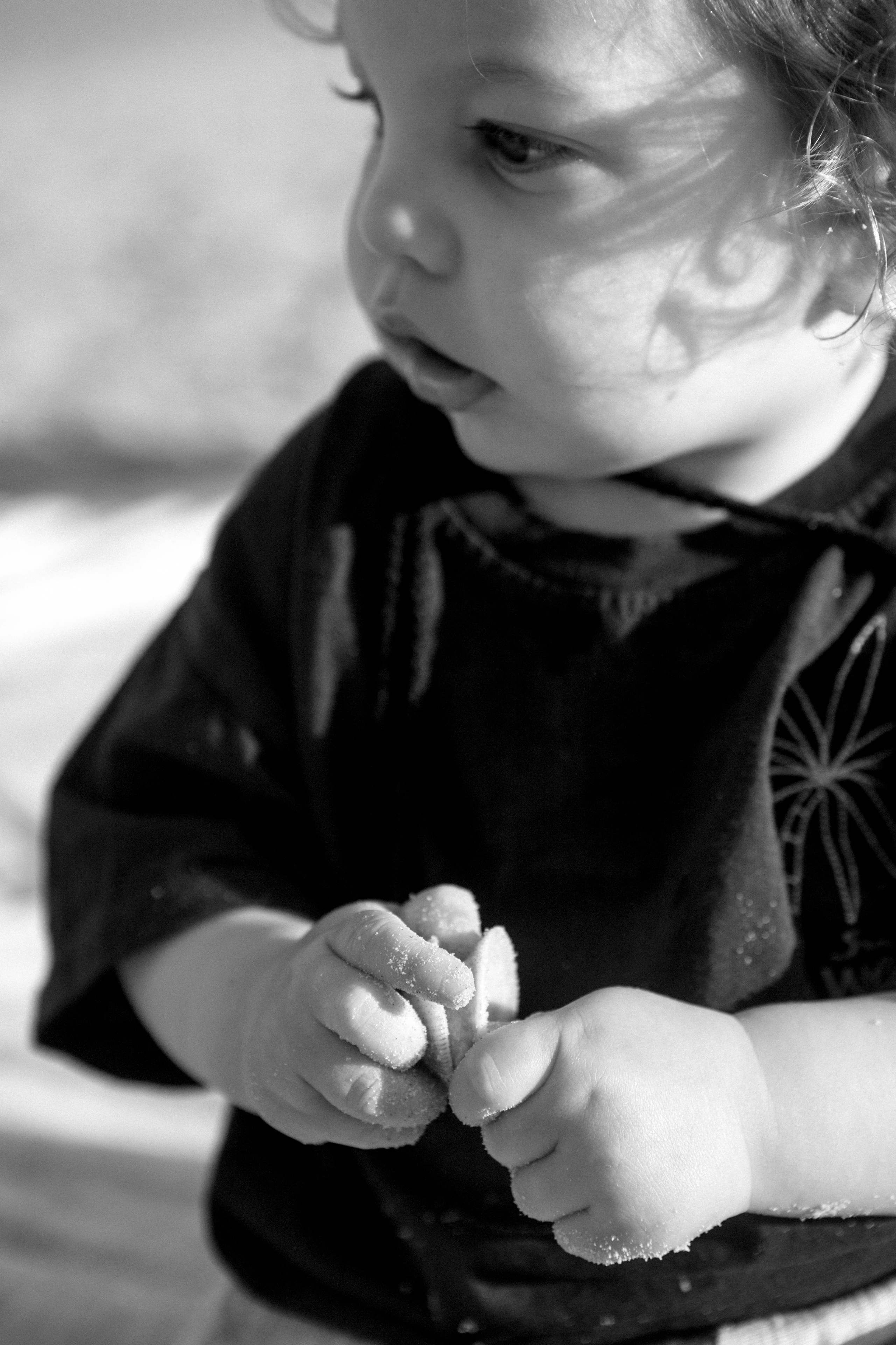 First birthday near the sea (sunrise). Wedding and family photographer