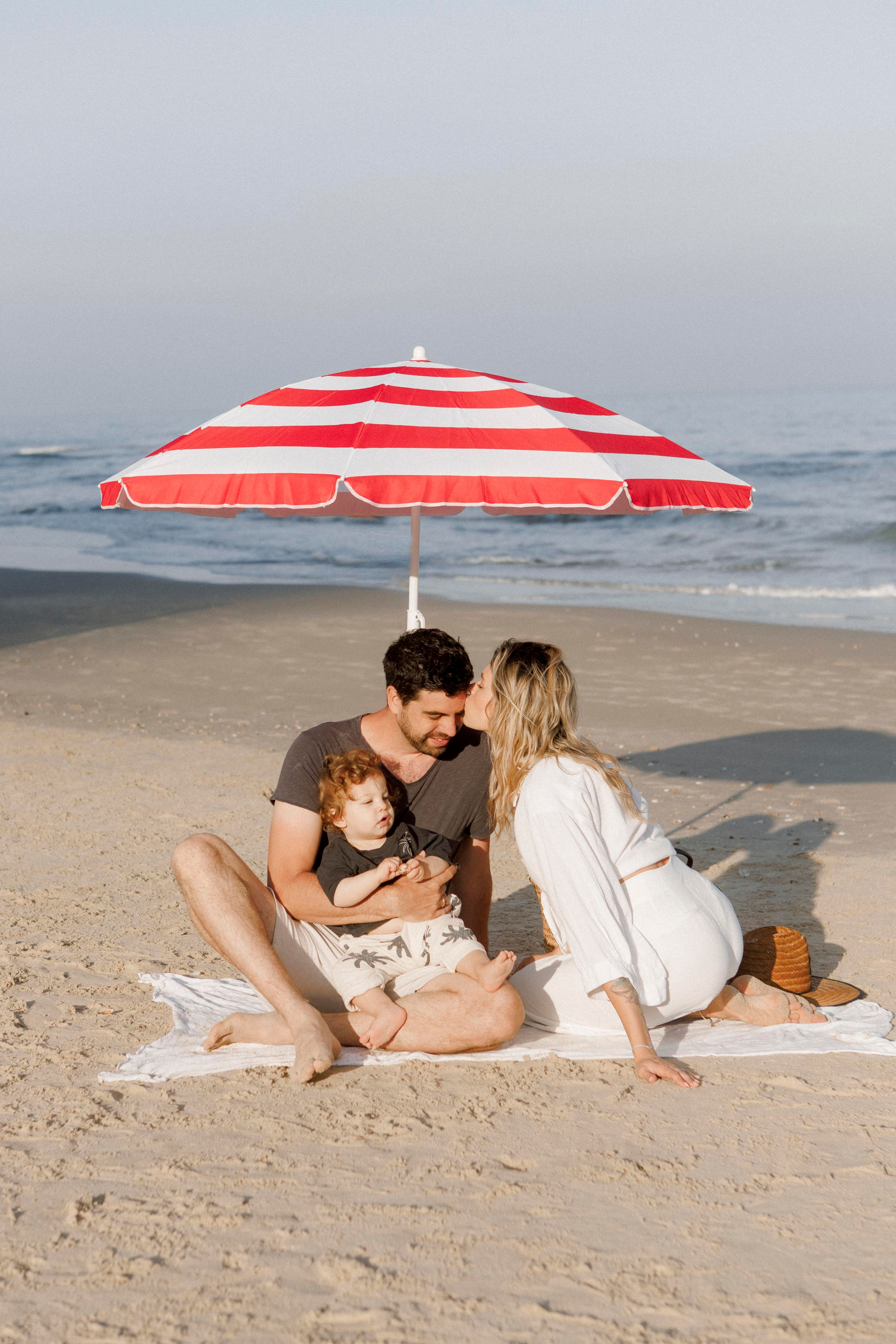 First birthday near the sea (sunrise). Wedding and family photographer