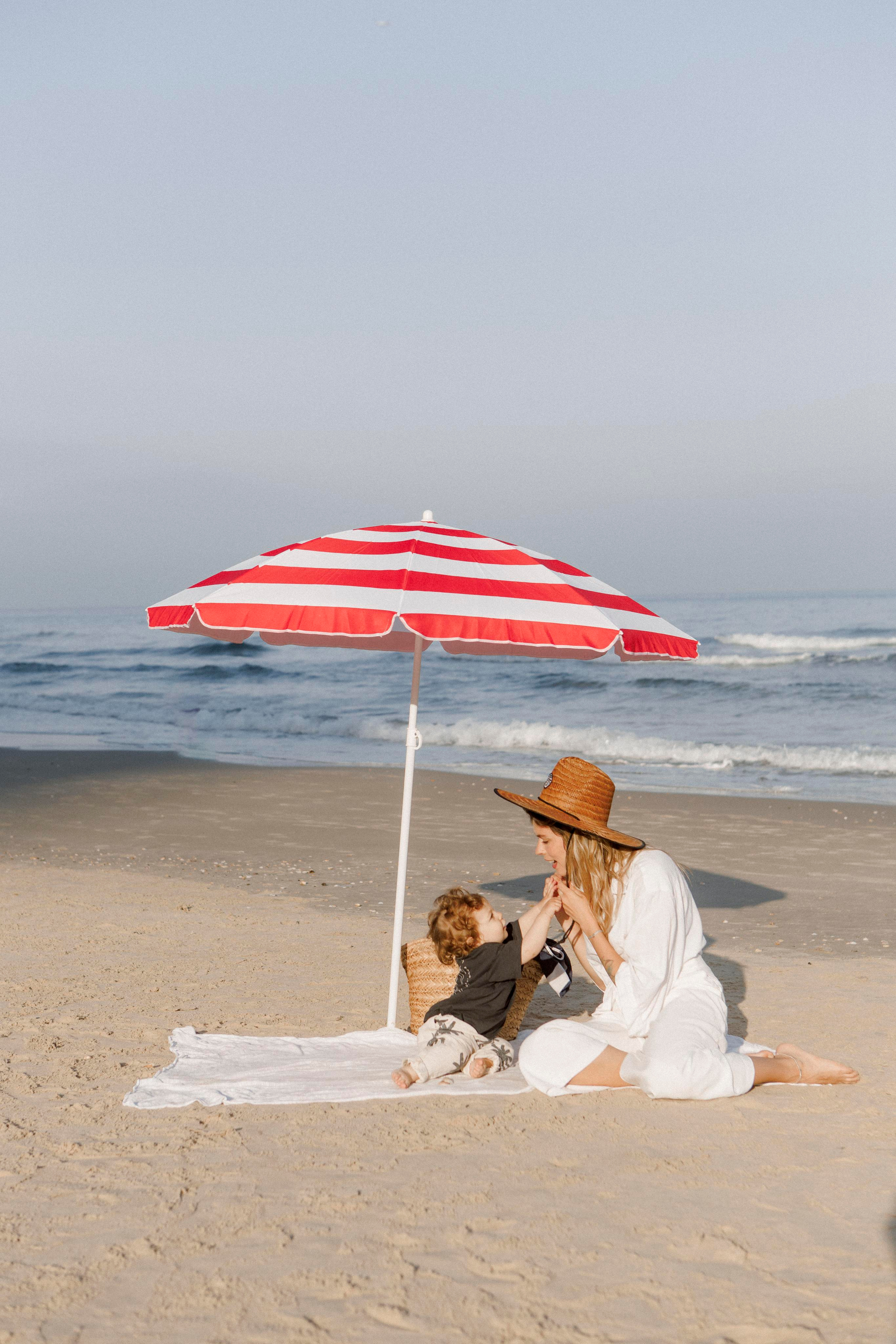 First birthday near the sea (sunrise). Wedding and family photographer