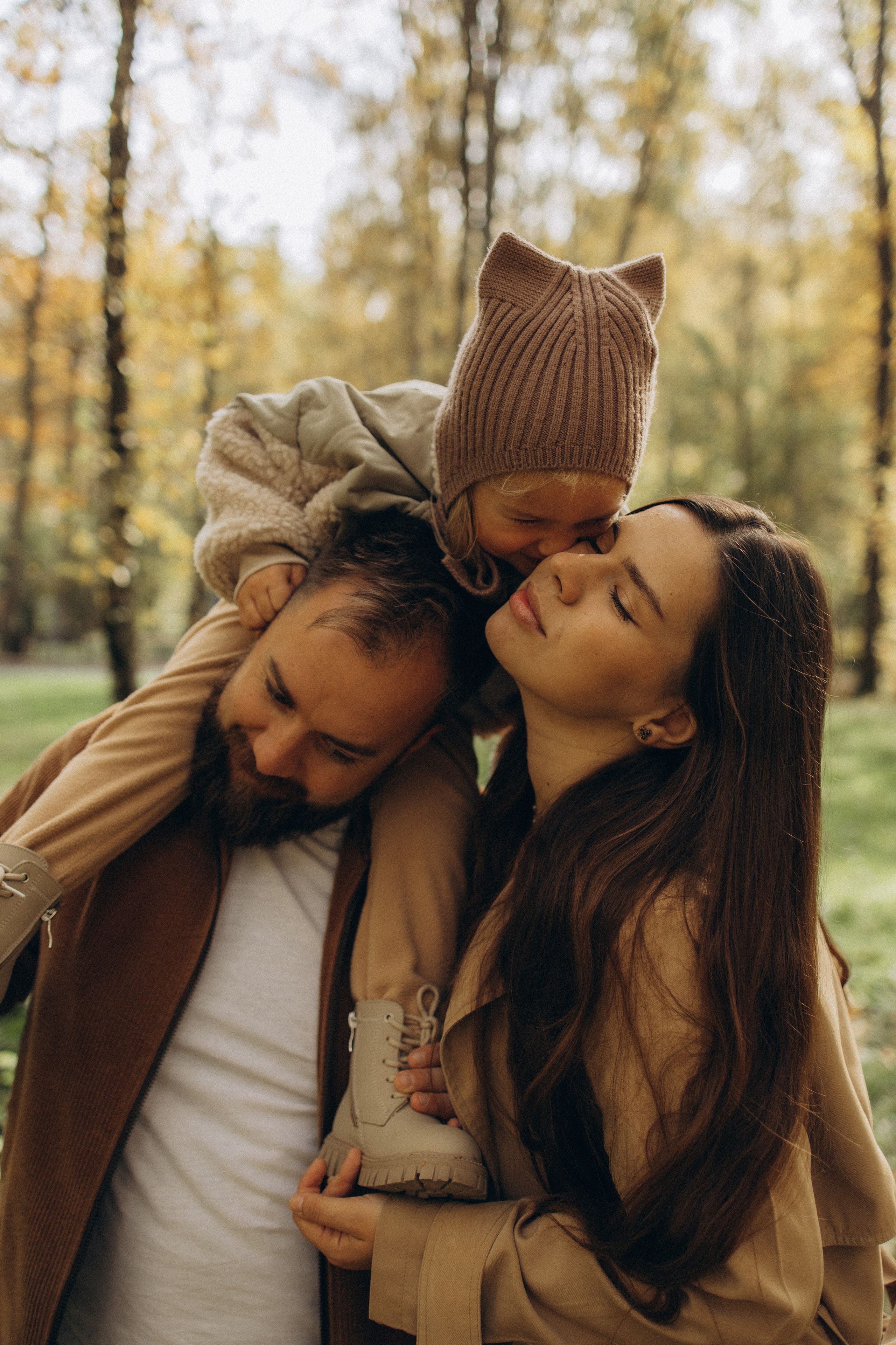Одним осенним днем. Семейный фотограф в Москве Анастасия Шалда