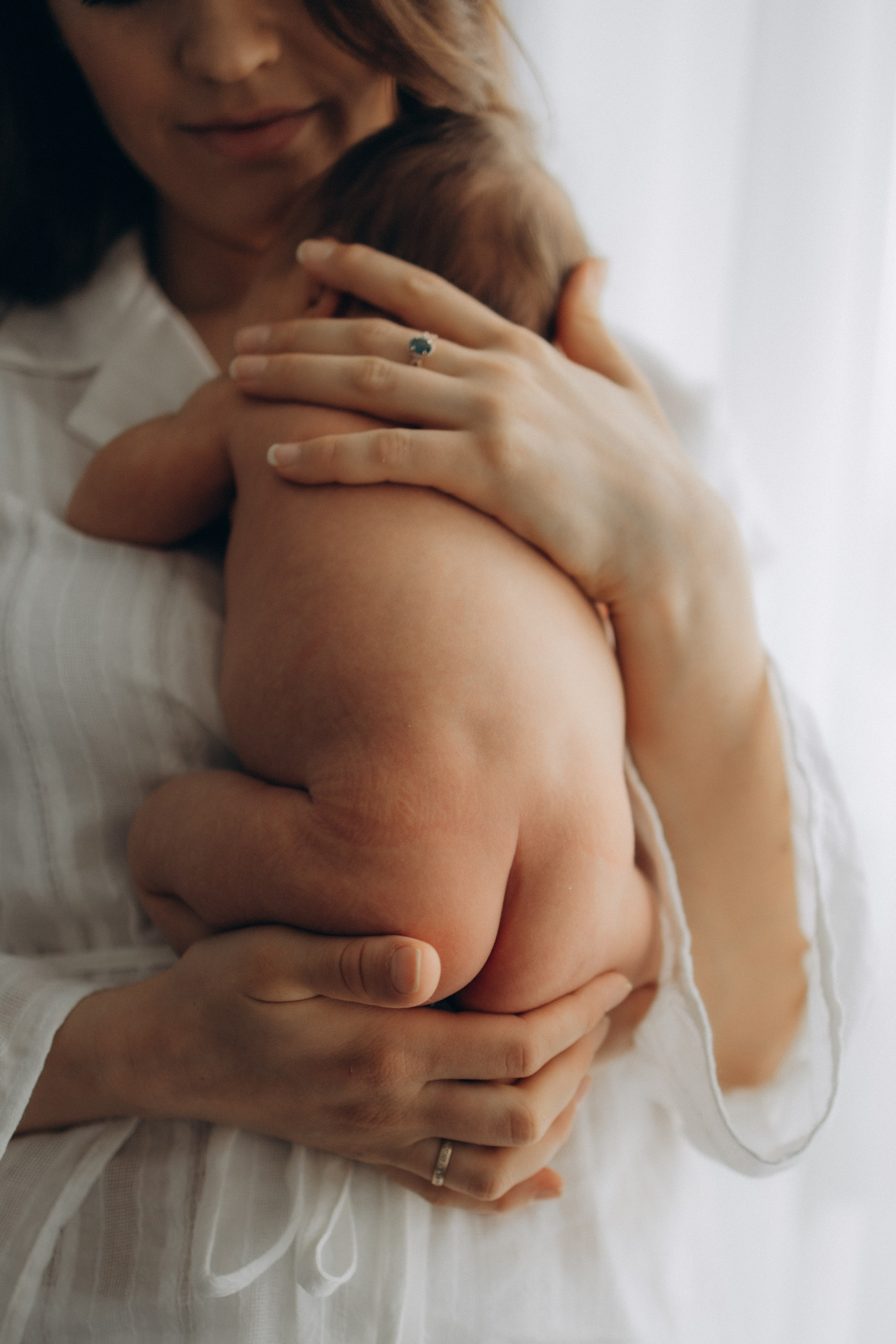 Маленькая кроха Есения. Семейный фотограф в Москве Анастасия Шалда