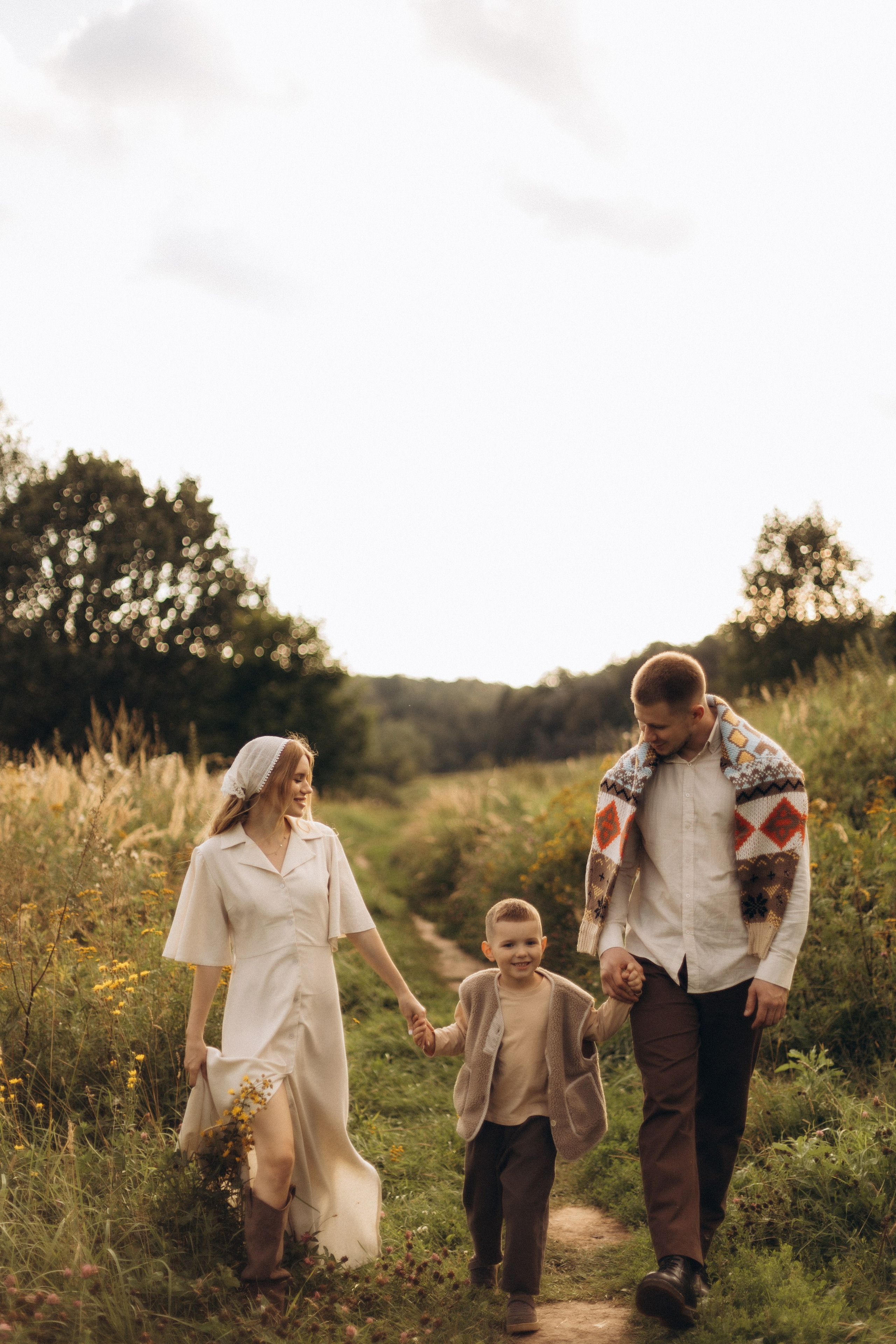 Лиза, Витя и Мирон. Семейный фотограф в Москве Анастасия Шалда