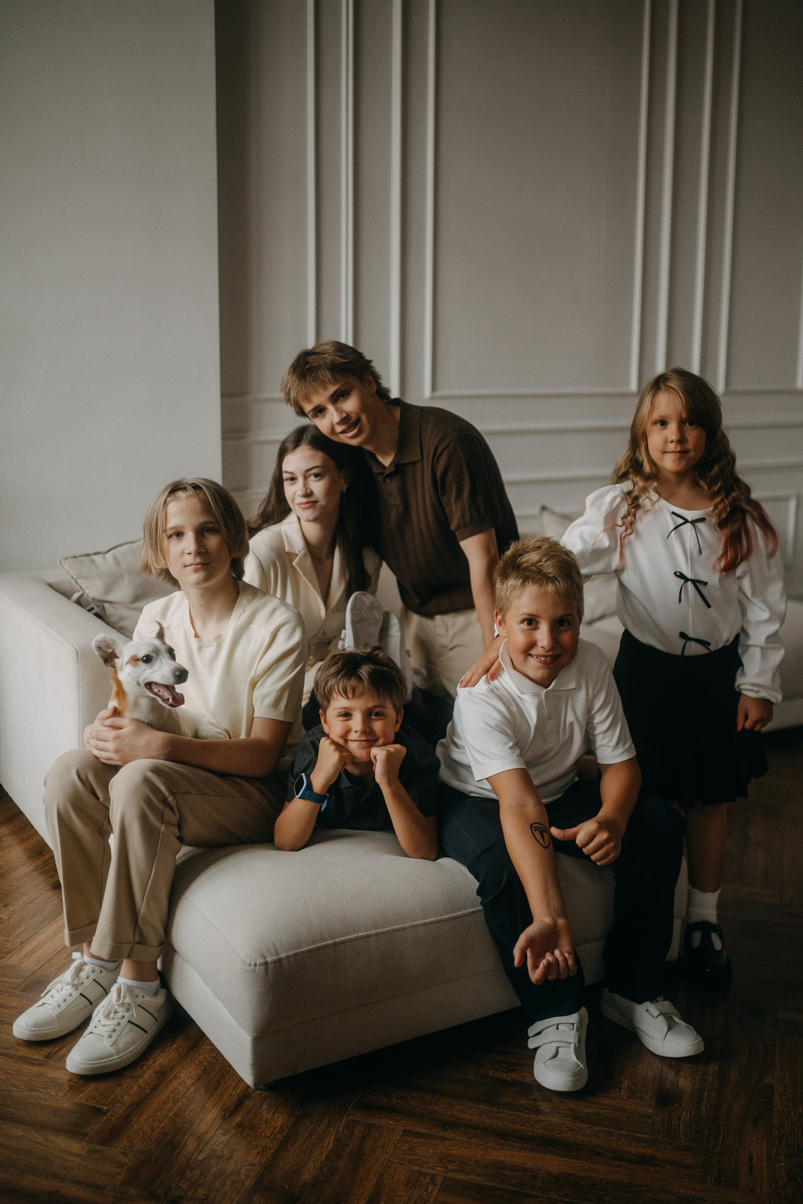 Большая семья. Фотограф в Санкт Петербурге Лара Великова