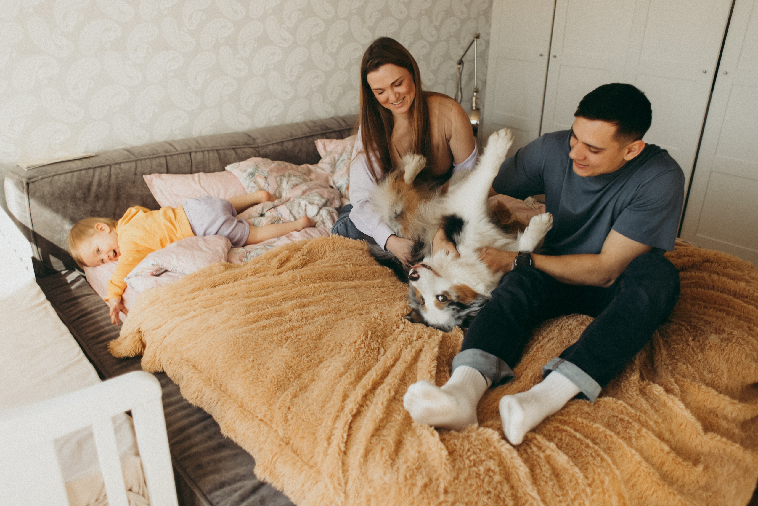 Ксения и семья. Фотограф Москва и Санкт-Петербург