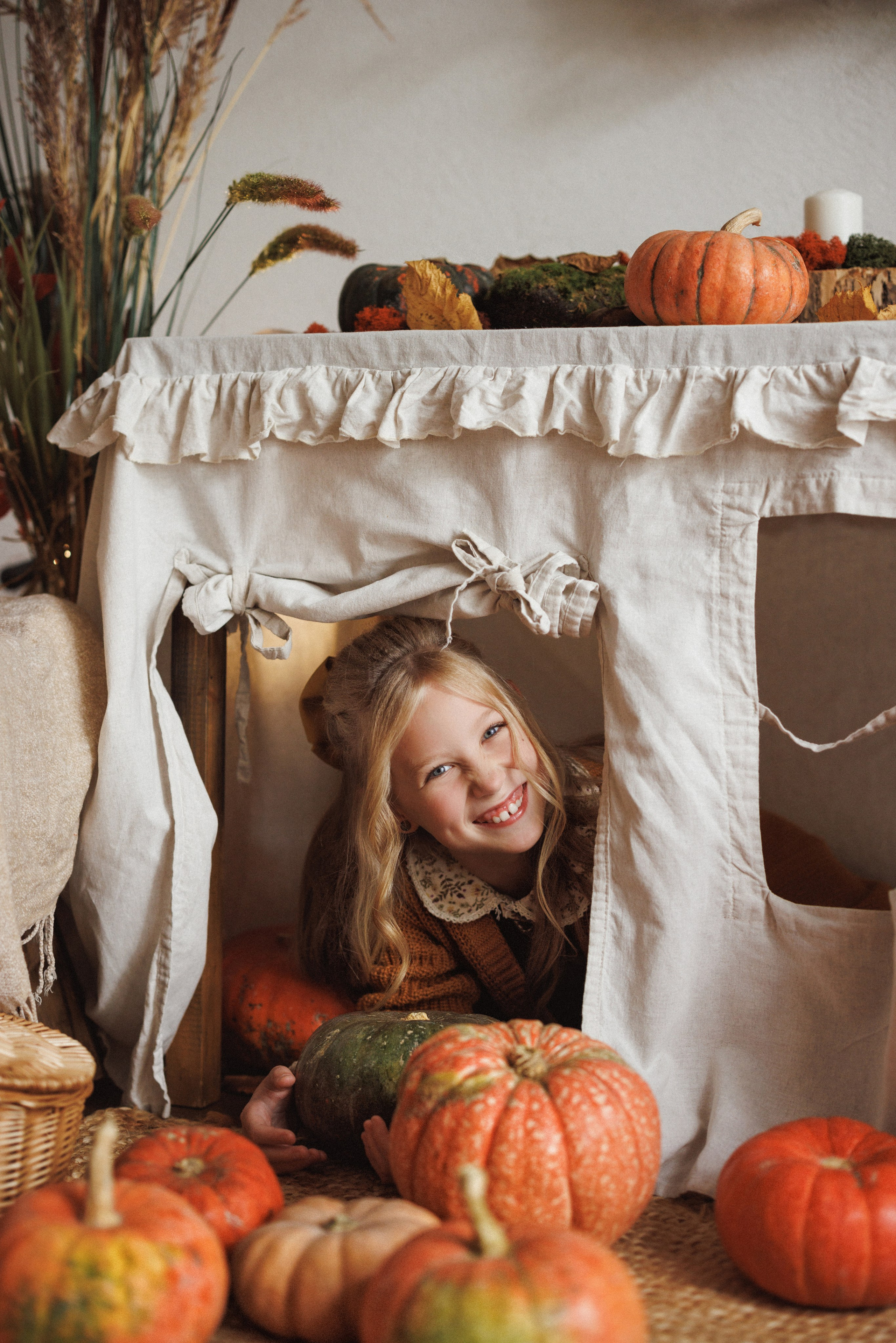 Осенняя фотосессия в фотостудии Mestone, город Краснодар. Семейный и детский фотограф в Краснодаре Анна Трашкова