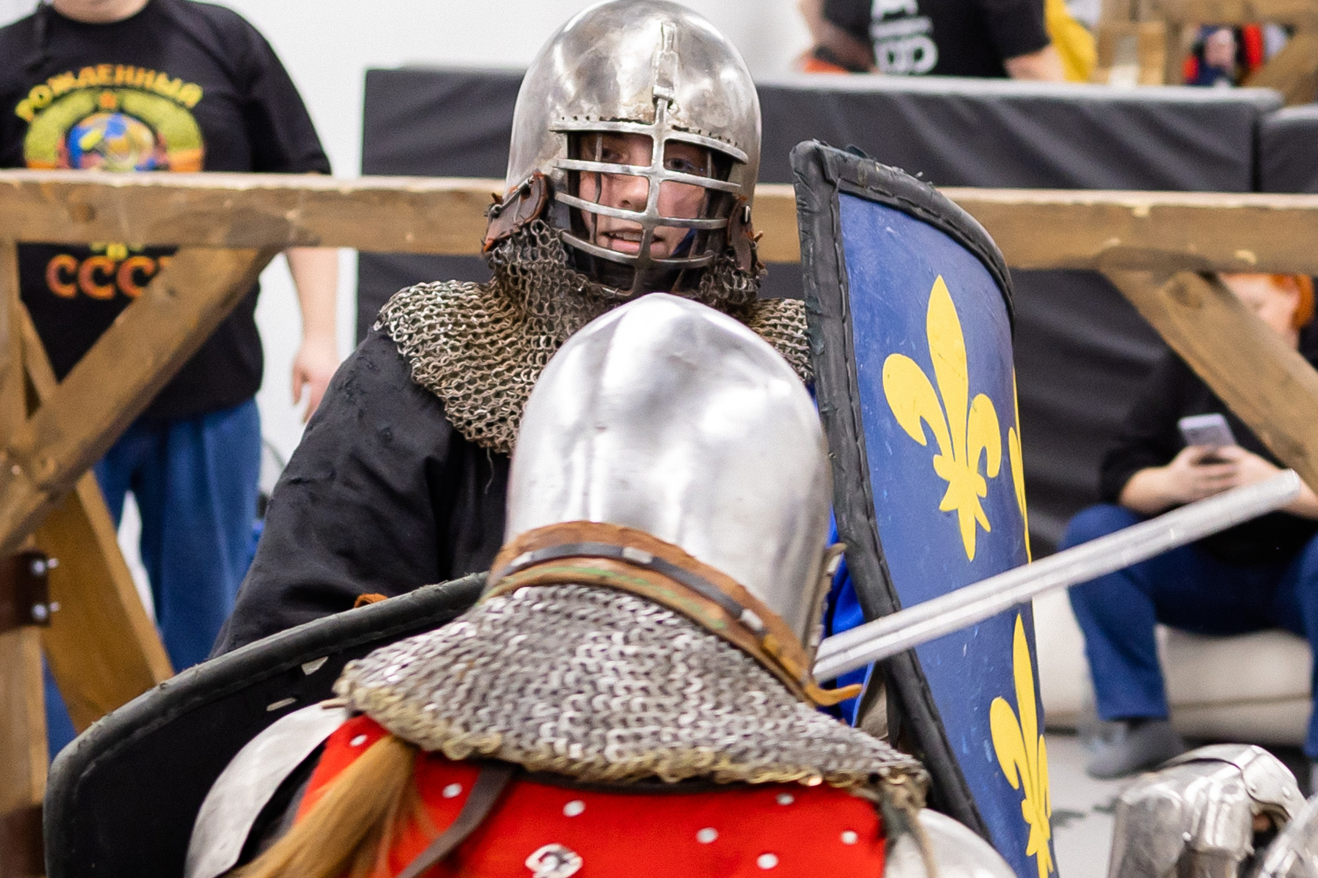 Турнир средневековых рыцарей