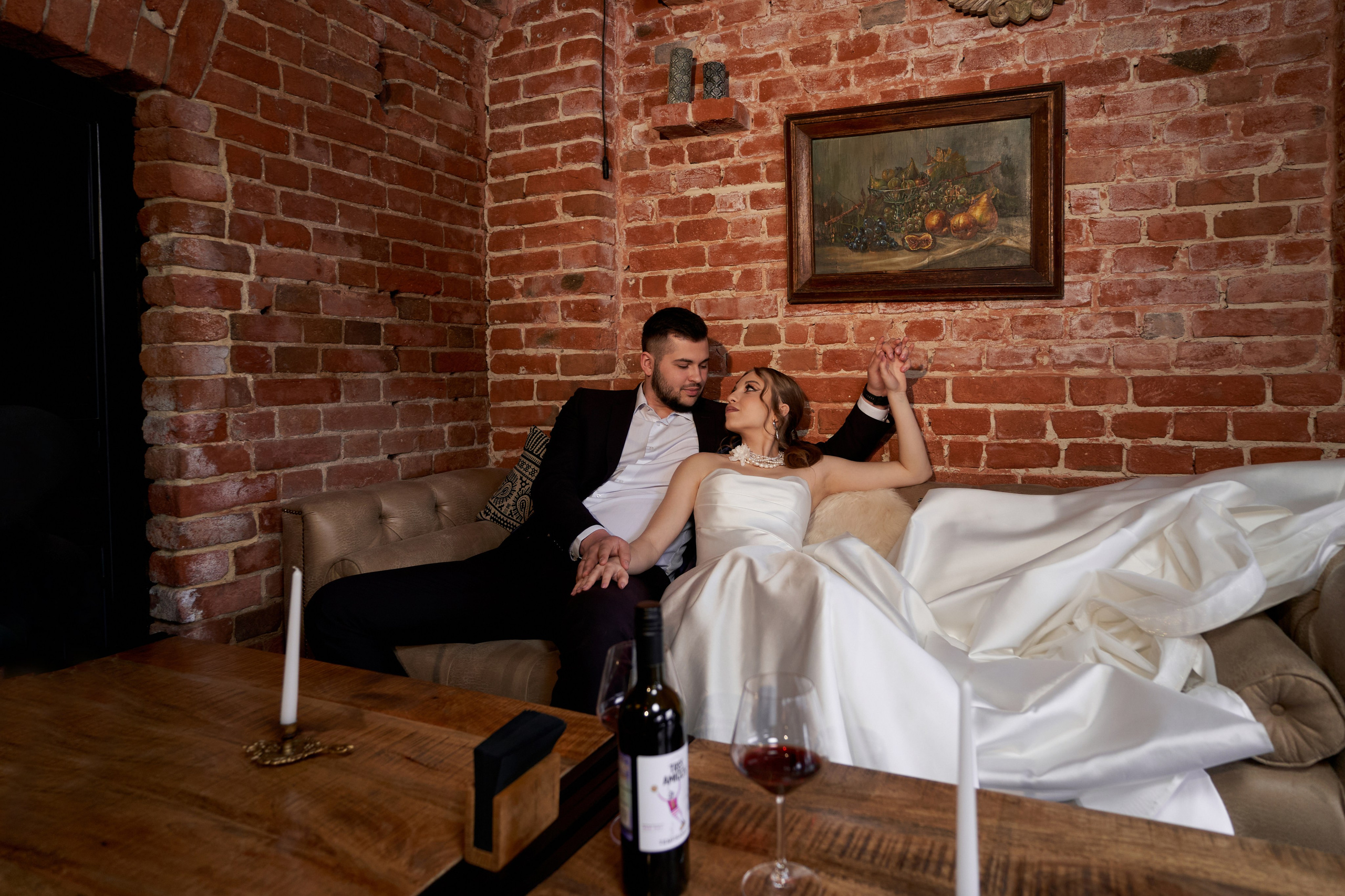 Свадебная фотосессия Дмитрия и Анны в Воронеже. Свадебный фотограф Евгений Олейников в Воронеже