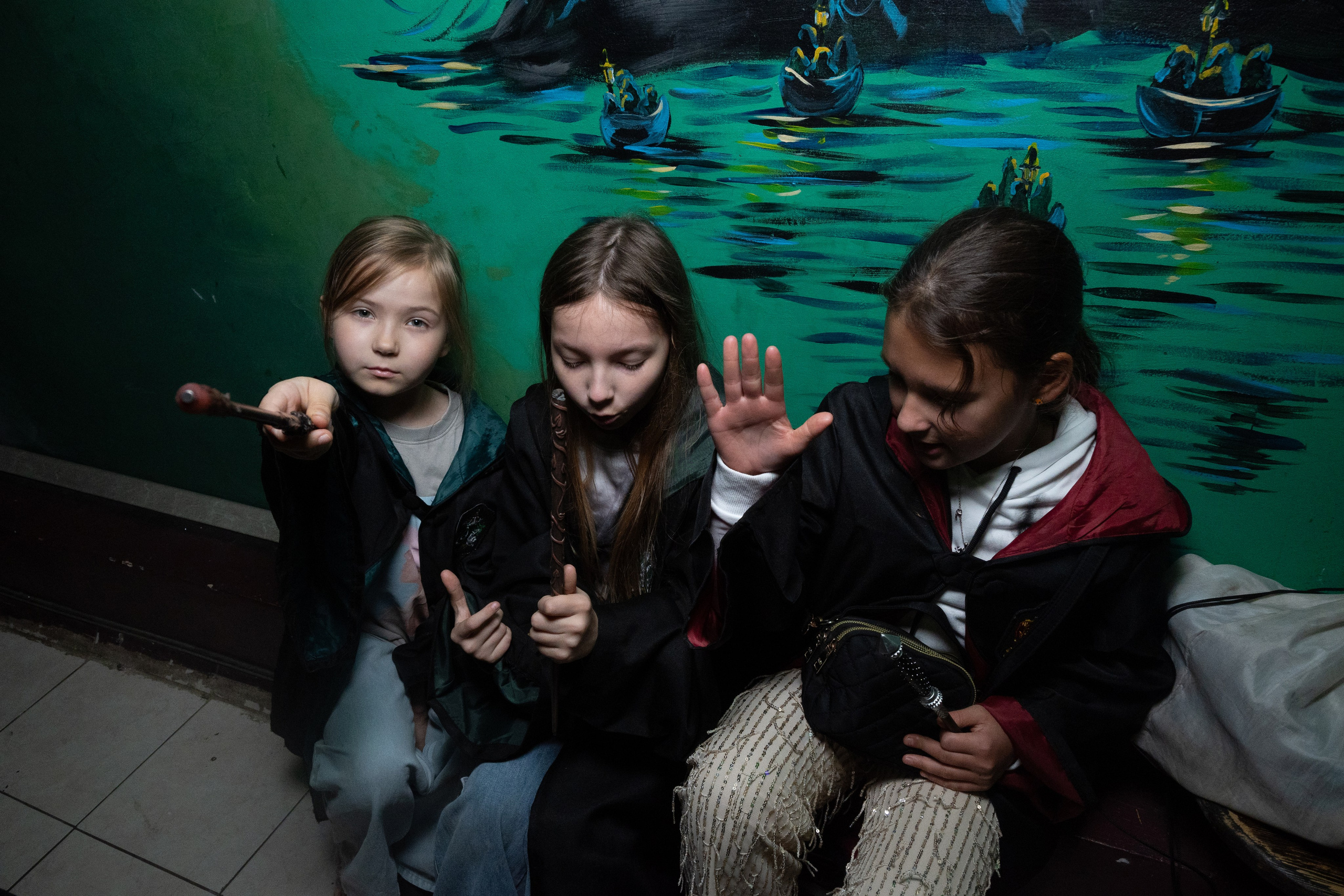 День рождения ребенка в «Подземелье Слизерин». Фотограф мероприятий в Москве