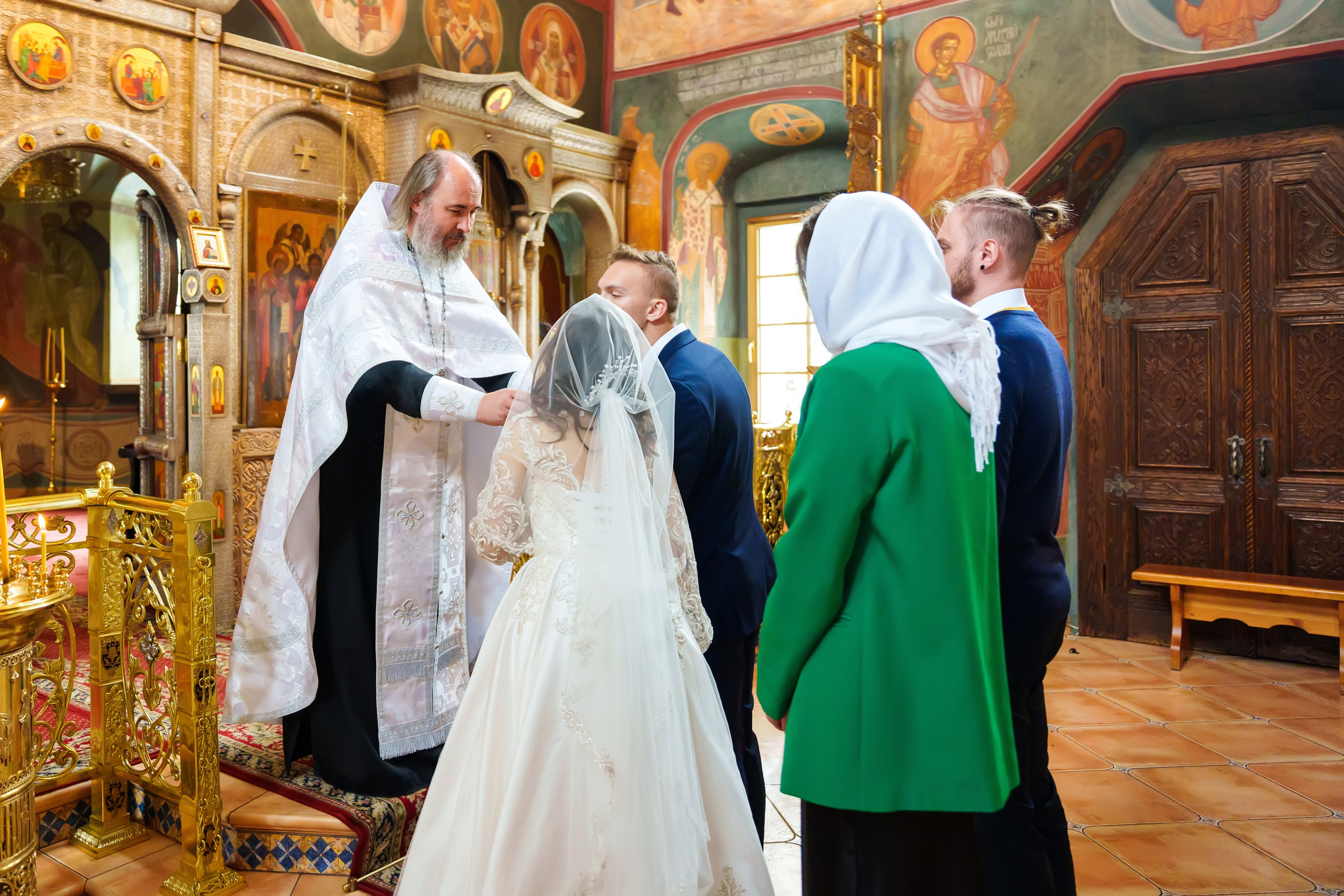 Венчание. Фотограф Юлия Попова