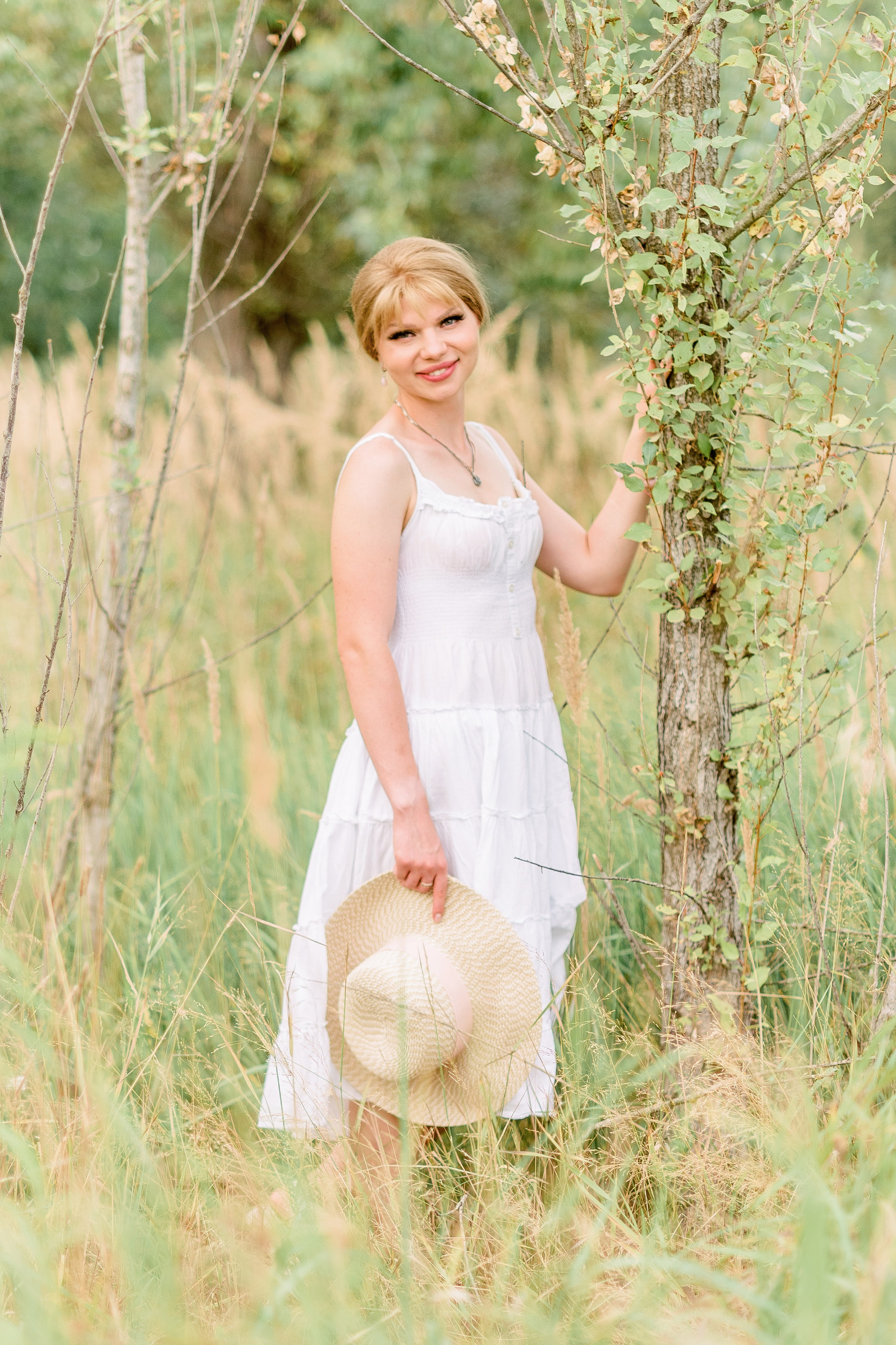 В поле. Фотограф Юлия Попова