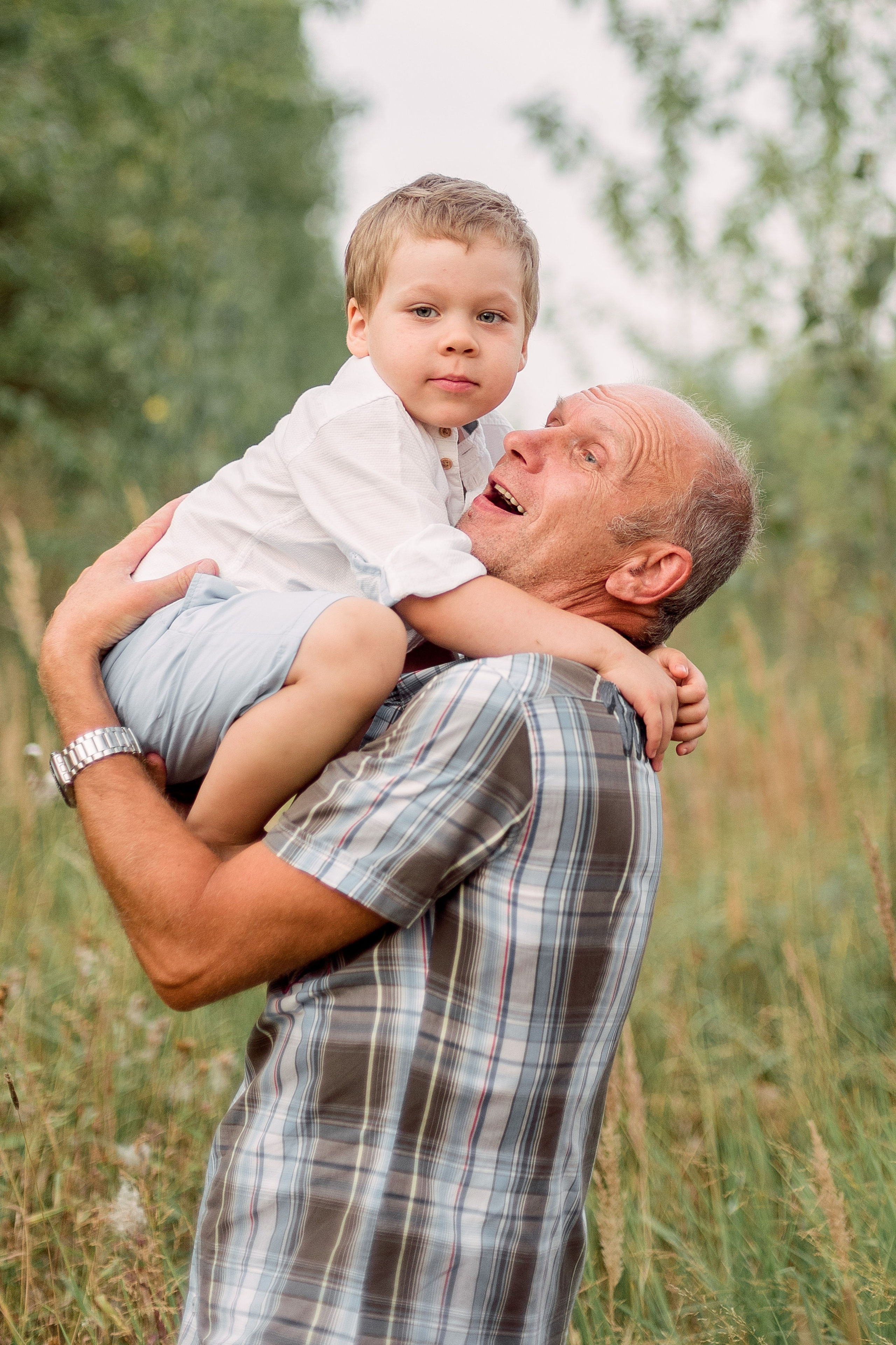 В поле. Фотограф Юлия Попова