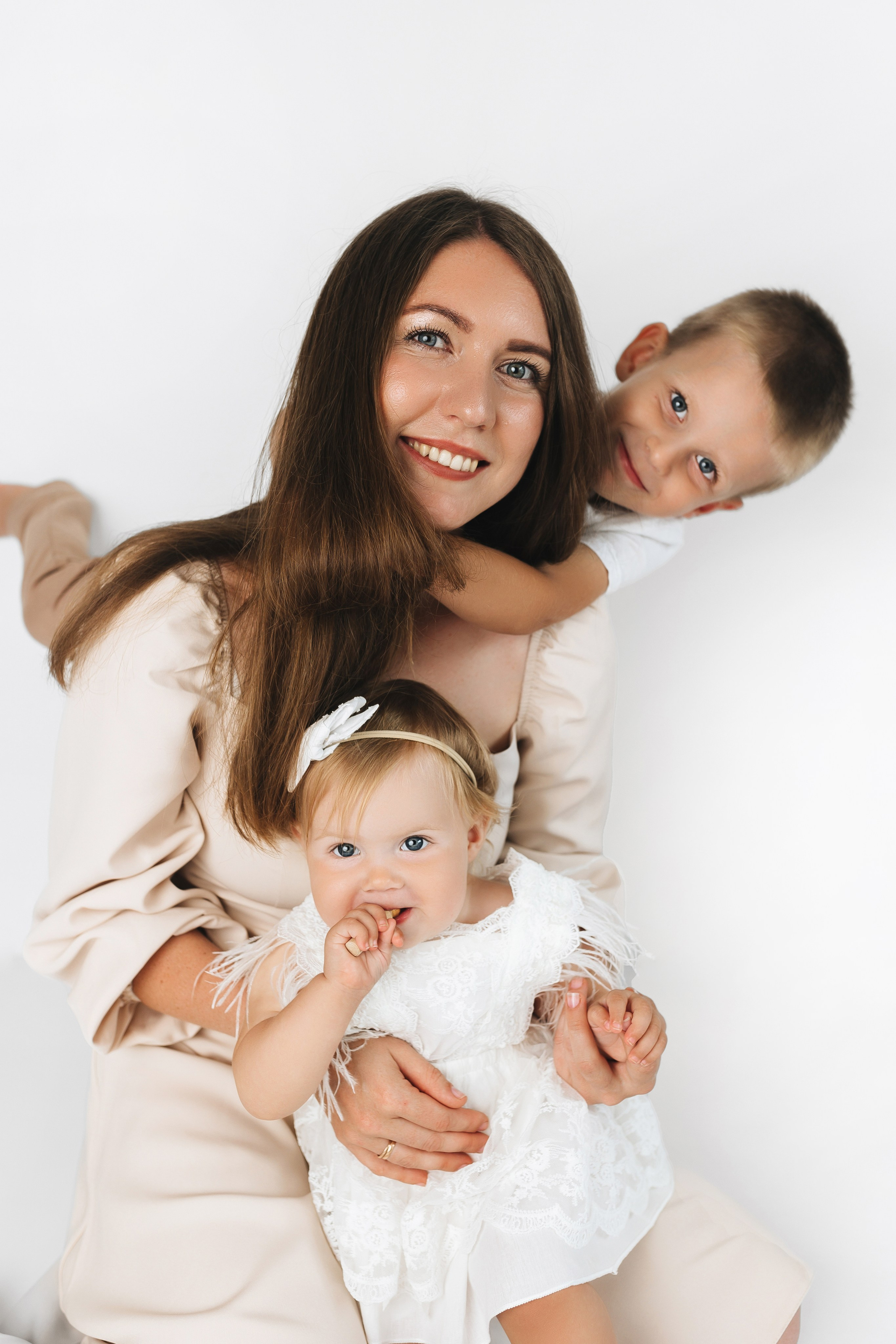 Семейные фото на годиках. Фотограф новорожденных Серпухов, Протвино, Москва I Марина Бурмистрова