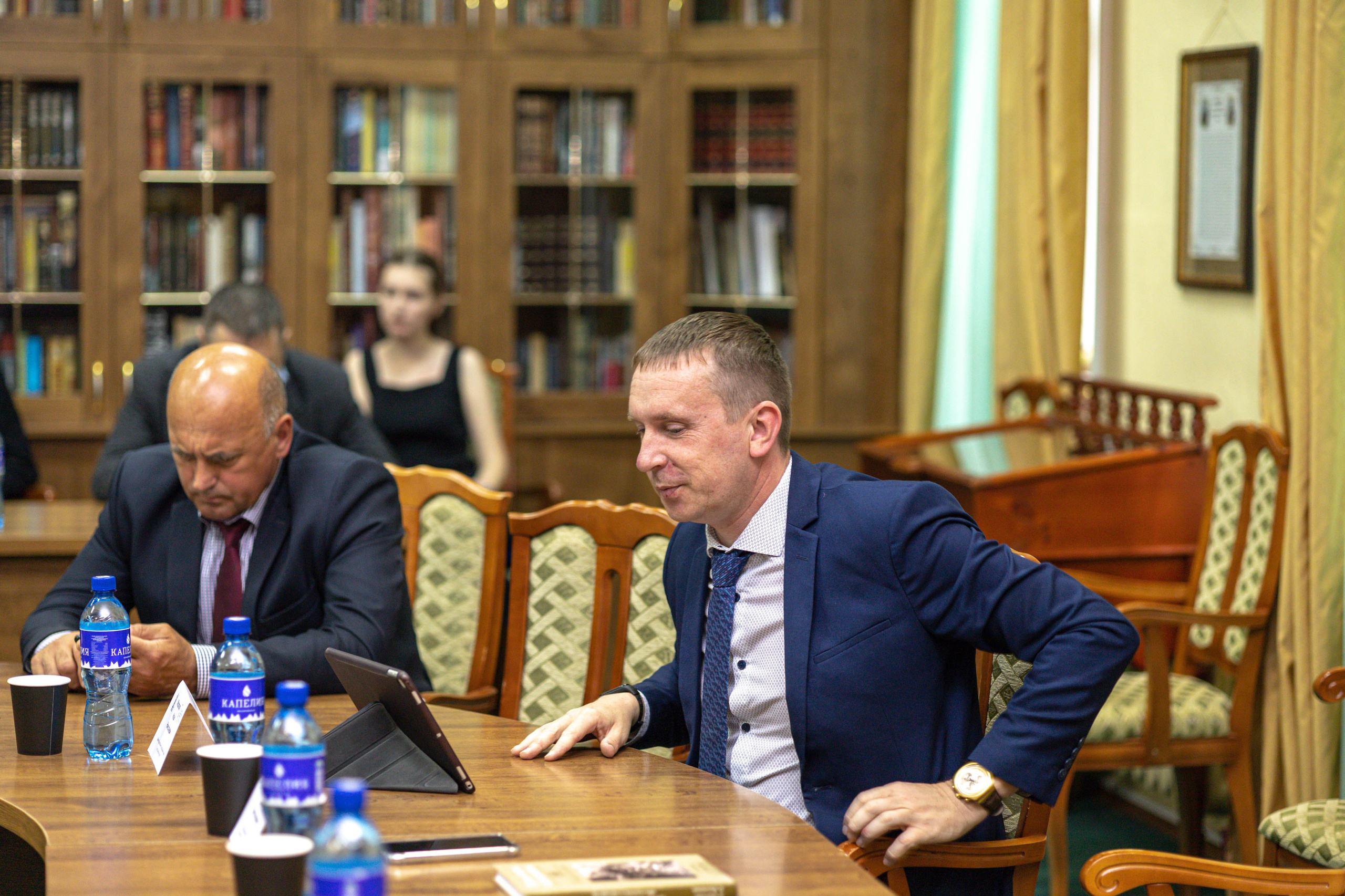 Награждение шахматной федерации