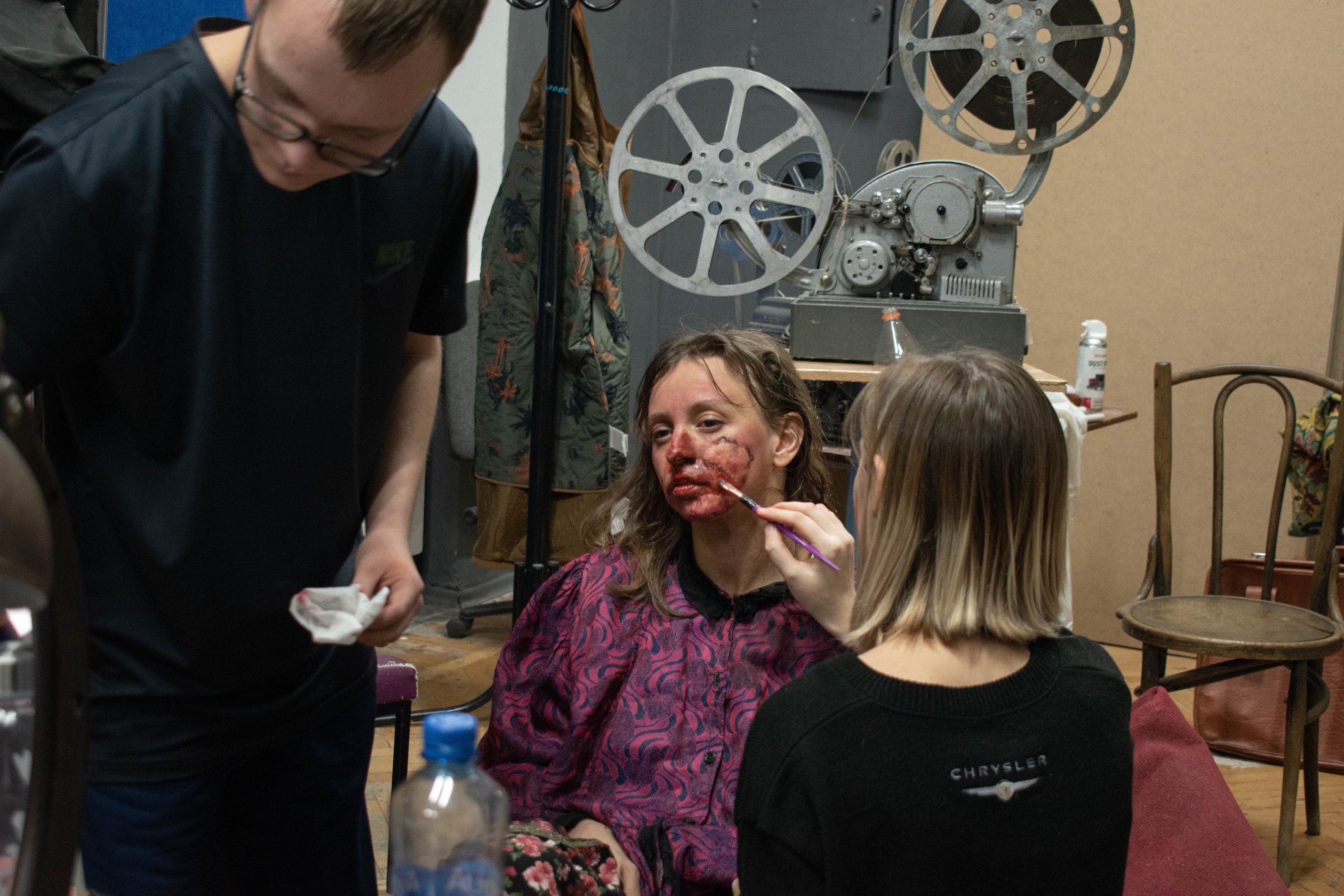 Backstage съемок кино. Фотограф-ретушер в Крыму Юля Лобурец