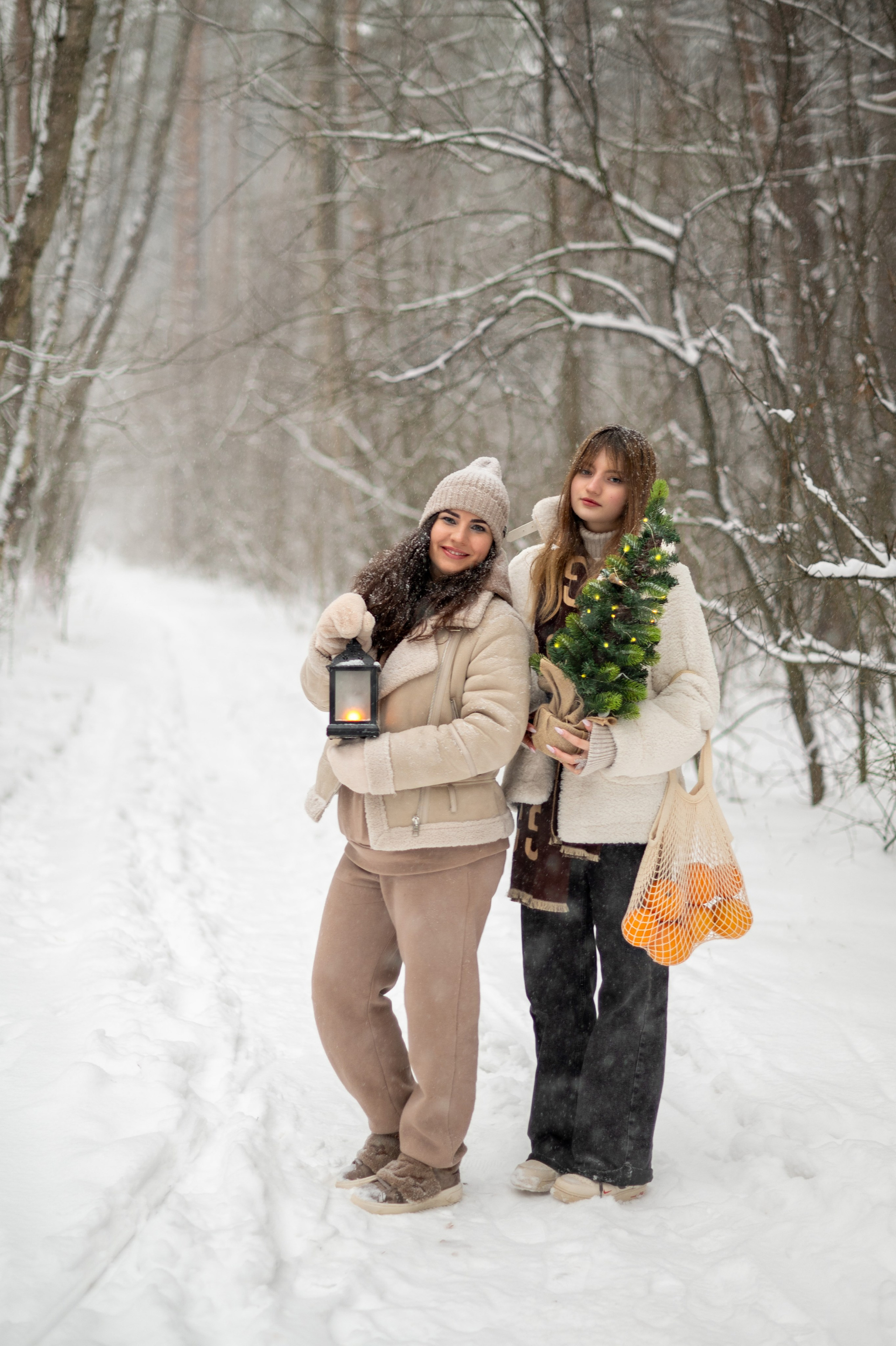 Новогодний Автопикник. Детский и семейный фотограф г. Москва Оксана Катаджи