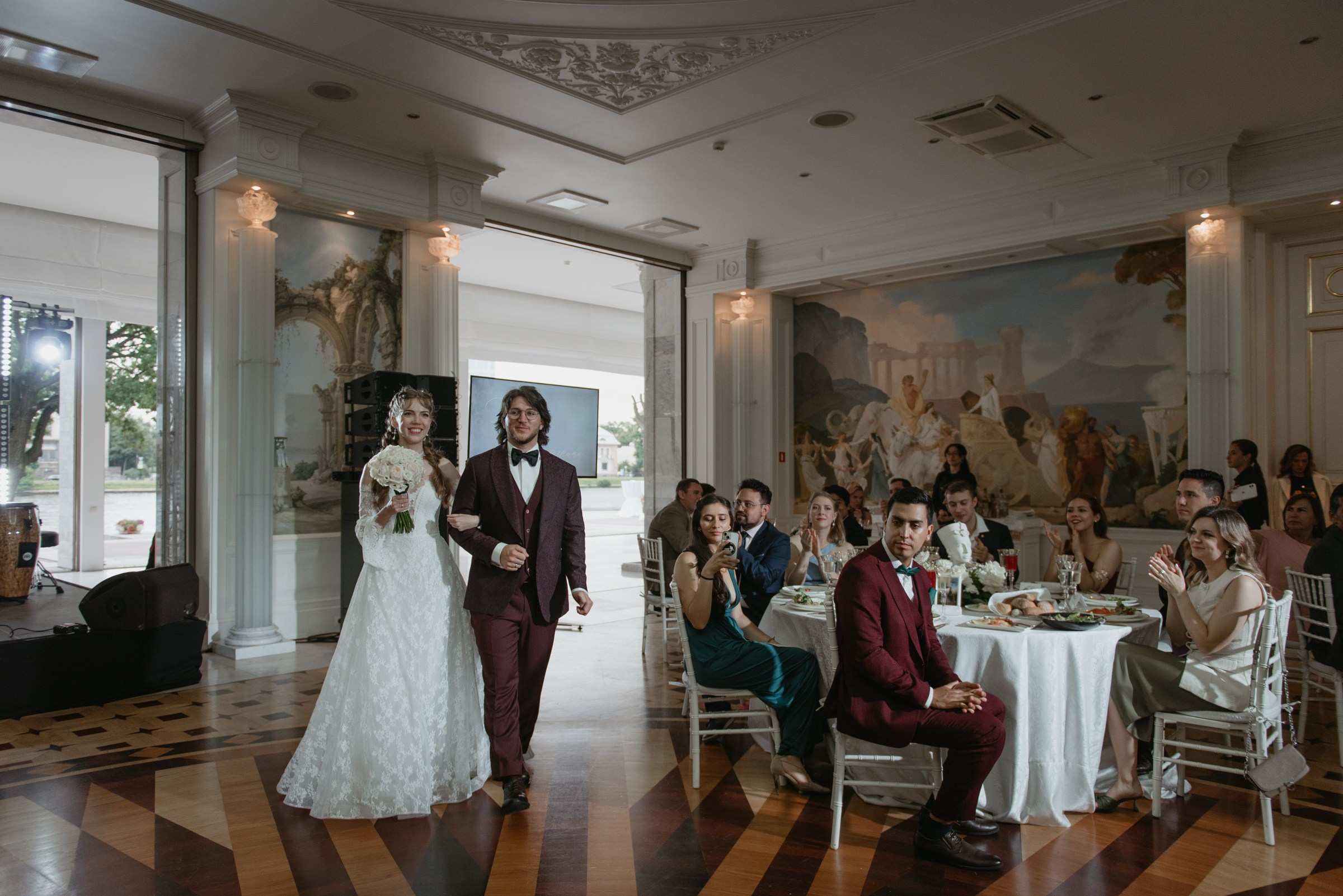 свадебный банкет в резиденции К2