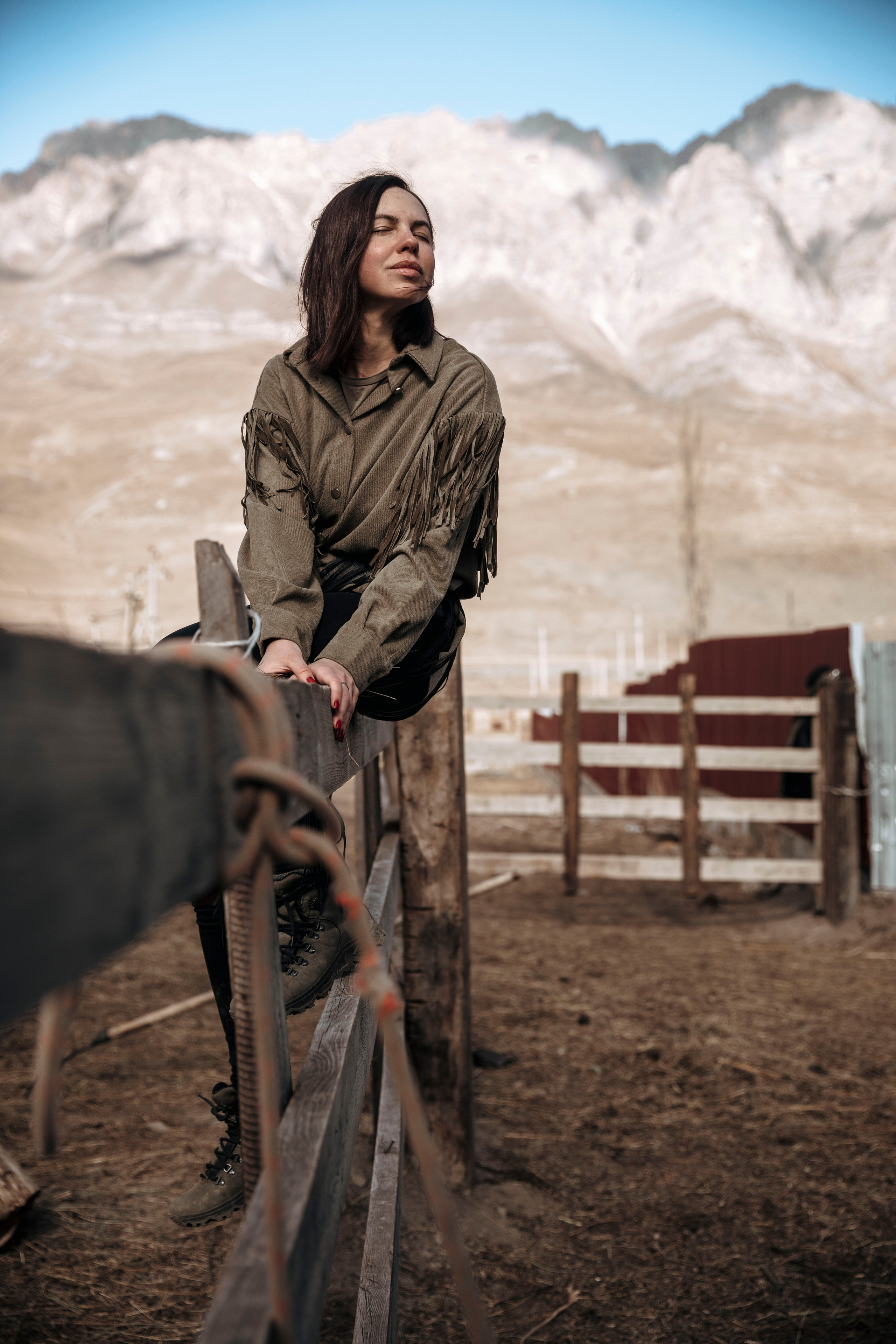 Фотосессия в горах, Северная Осетия, Алания, фотосессия с лошадью, фотосессия, Даргавс