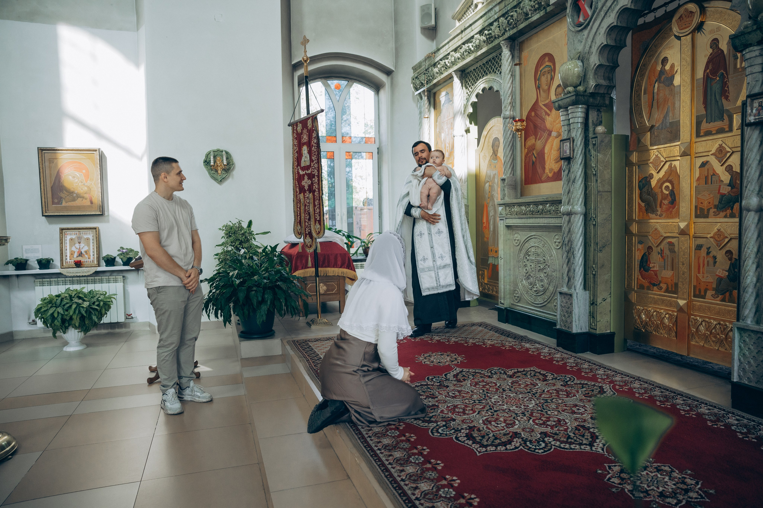 Крещение Александра. Свадебный, семейный фотограф в Иркутске Светлана Макаричева