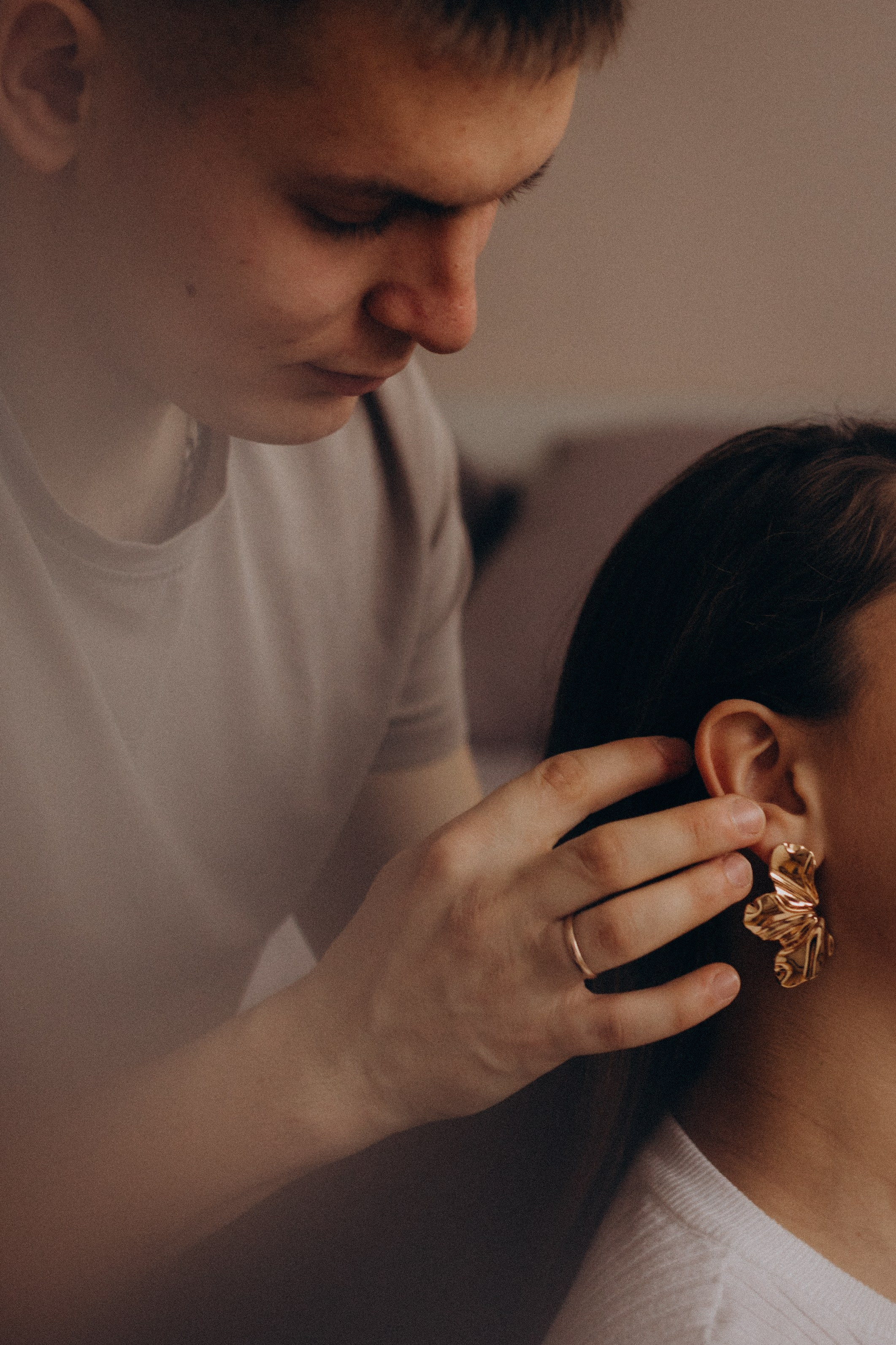 Беременная домашняя съемка Вика и Влад. Семейный фотограф в Москве и Люберцах Юлия Гуськова