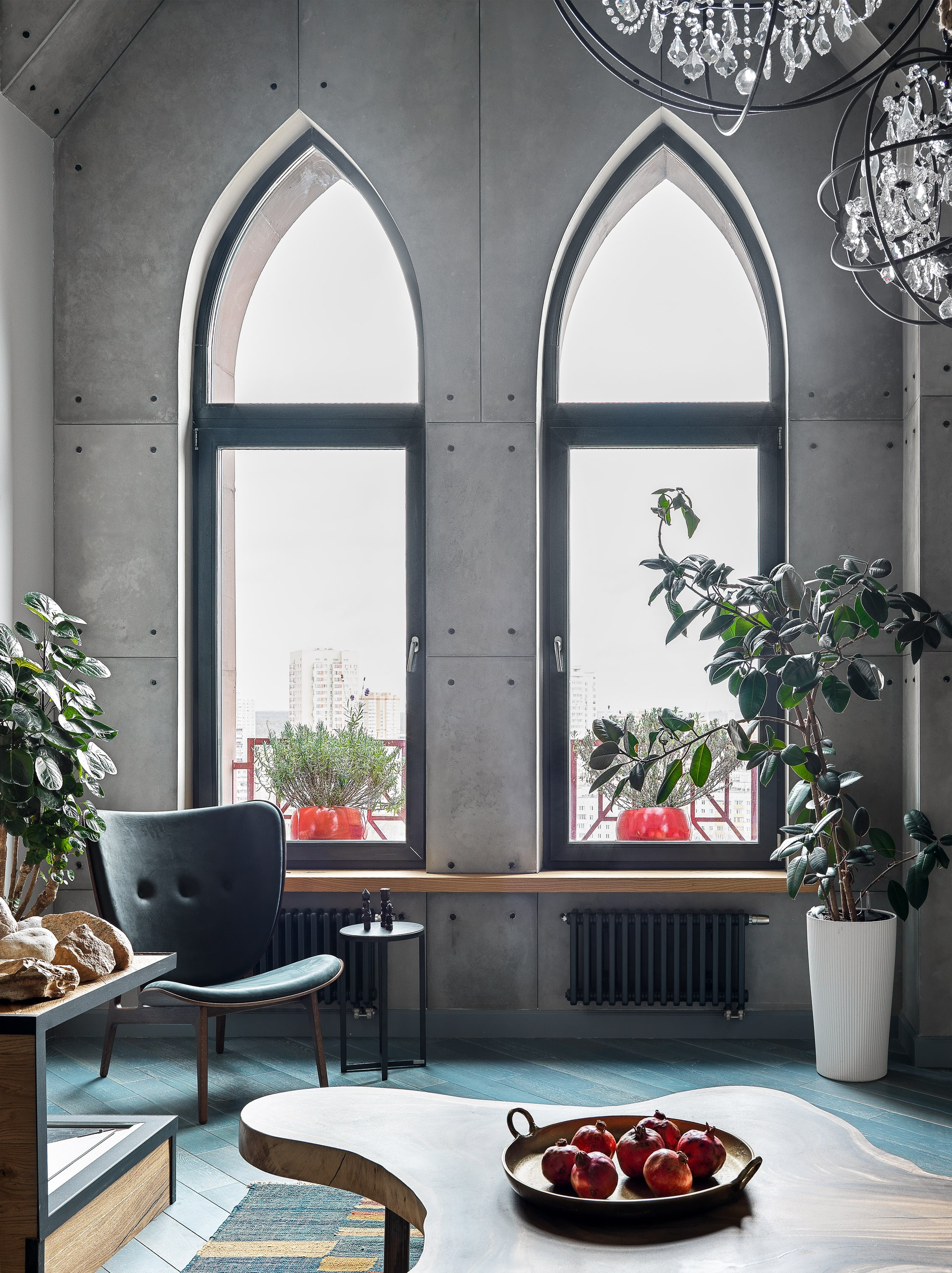 Двухуровневая квартира в Москве