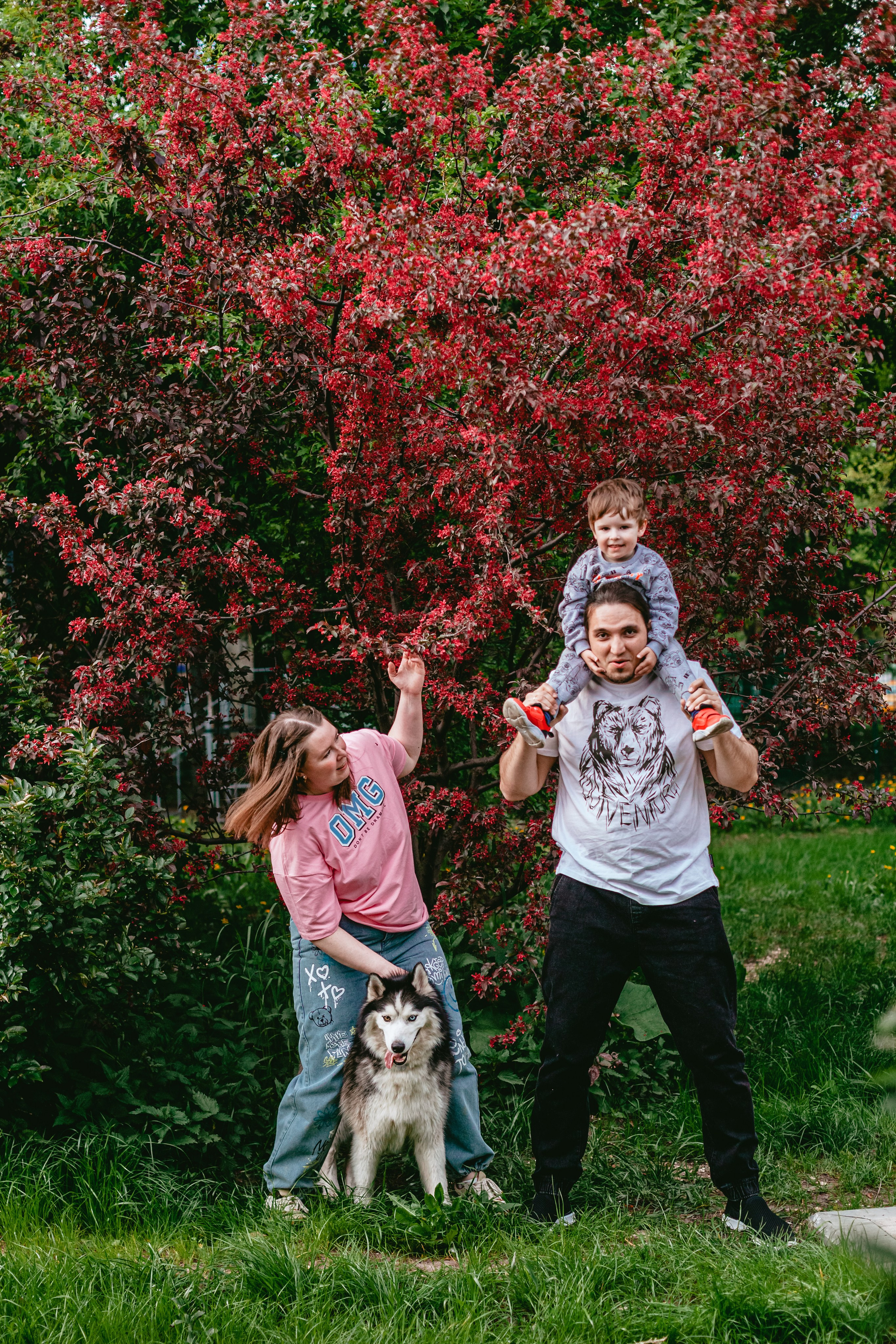 Семейная экспресс фотосессия в рамках фотодня. Фотограф-анималист Татьяна Степанова