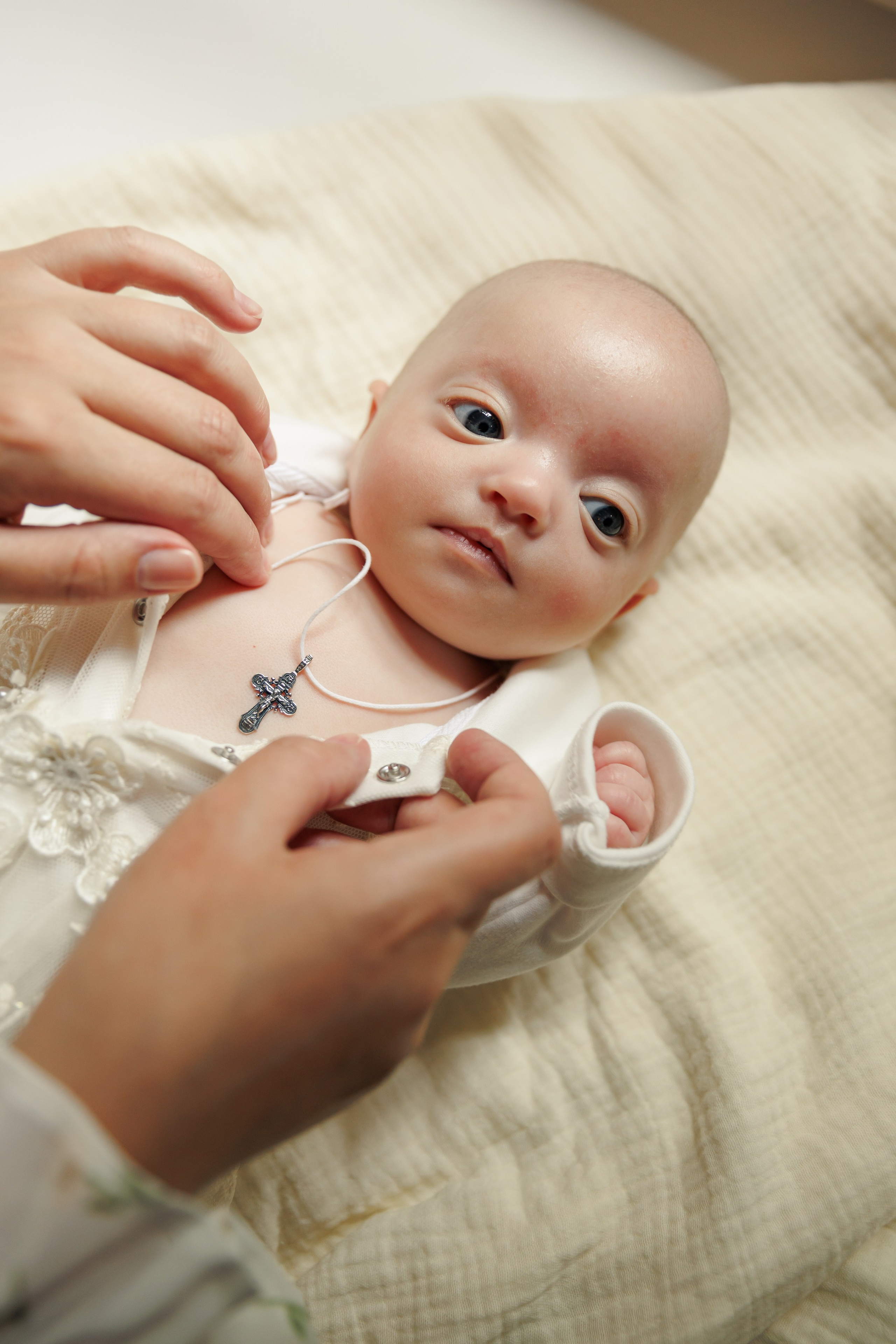 Крещение в Храме святых Новомучеников и Исповедников Российских. Фотограф Валерия Горбунова Подольск Бутово Видное Щербинка