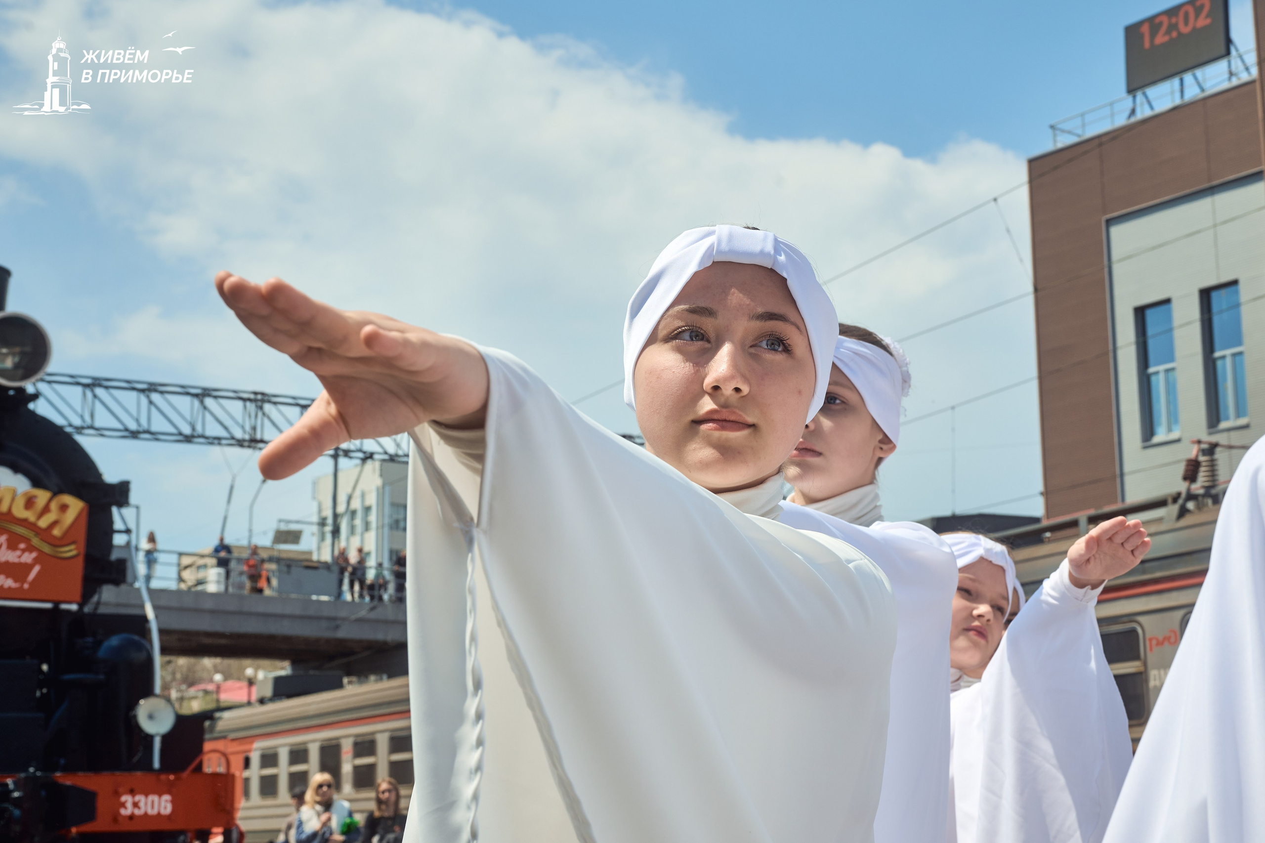 Поезд победы. Профессиональный репортажный фотограф Инесса Иминова
