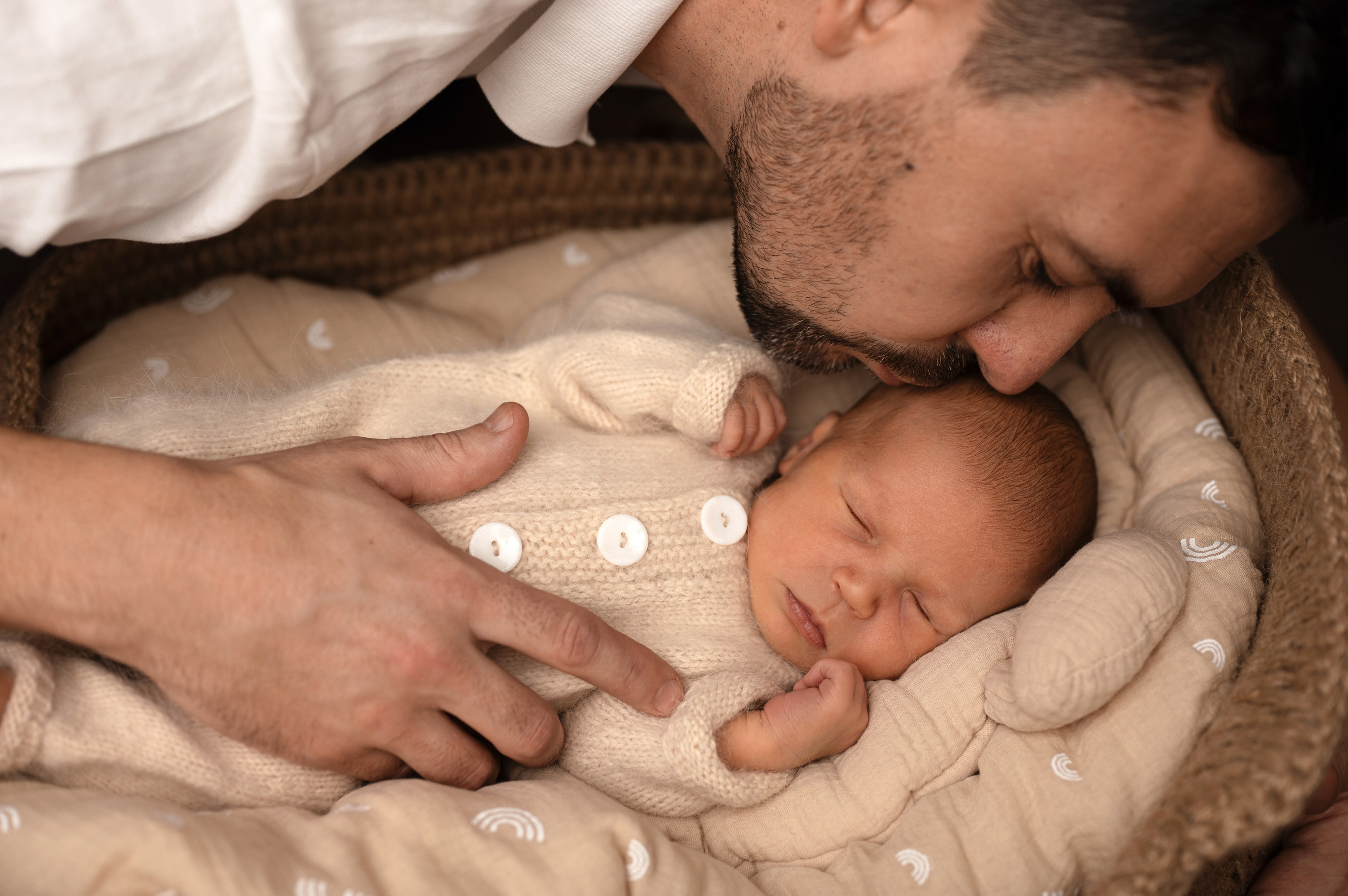 Максим 8 дней. Фотограф новорождённых Ольга Ушакова Москва