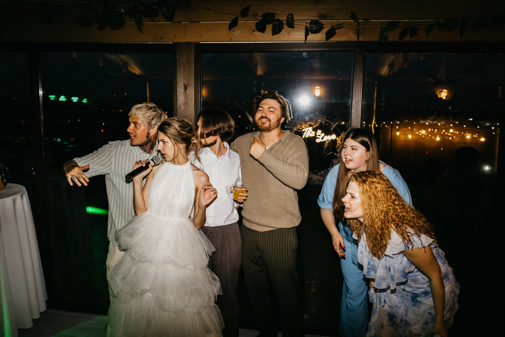 На высоте. Свадебный фотограф Александра Тюлякова