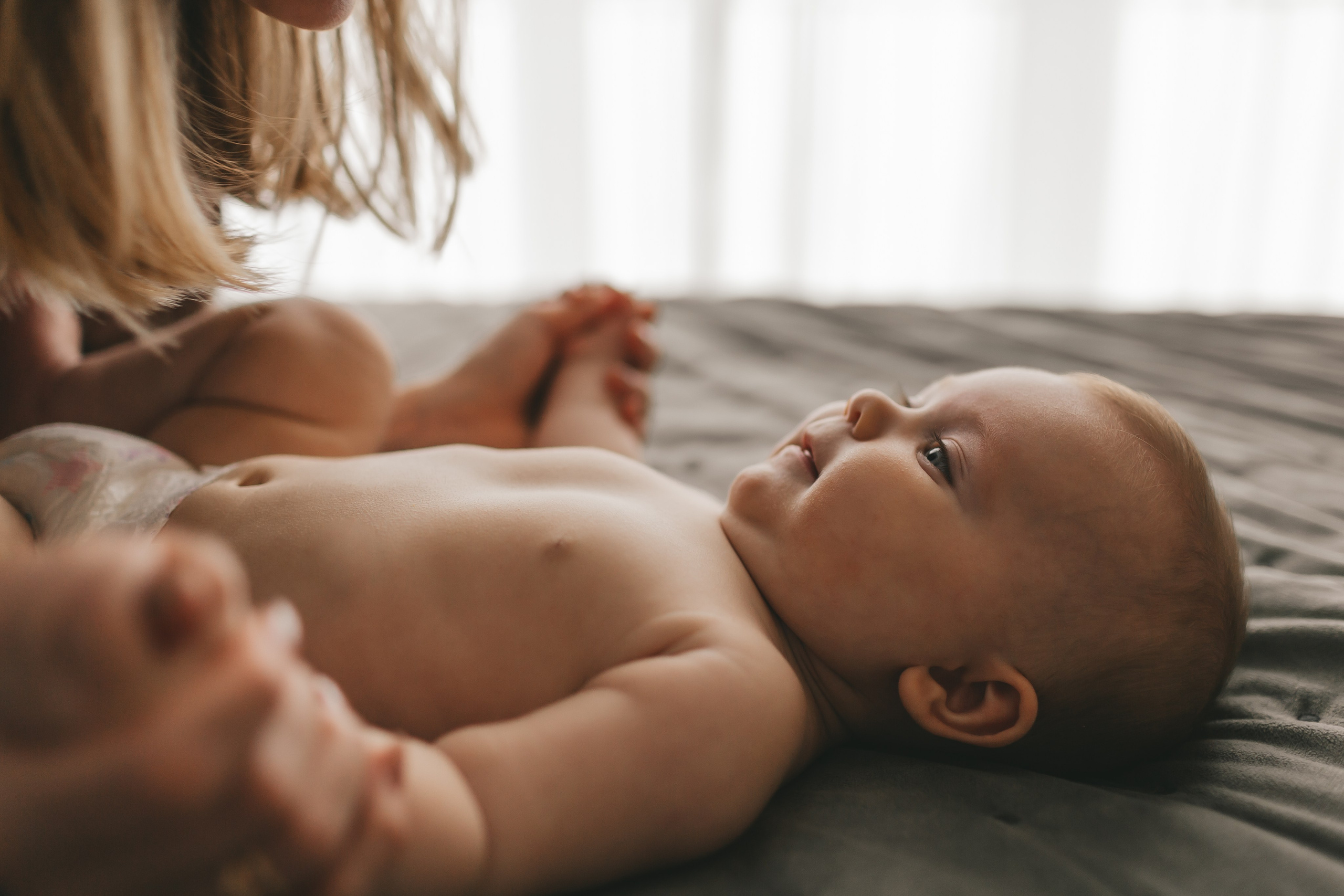 Женя, Юля и Вероника (домашняя фотосессия). Семейный и детский фотограф и видеограф в Москве, Дрокина Наталья