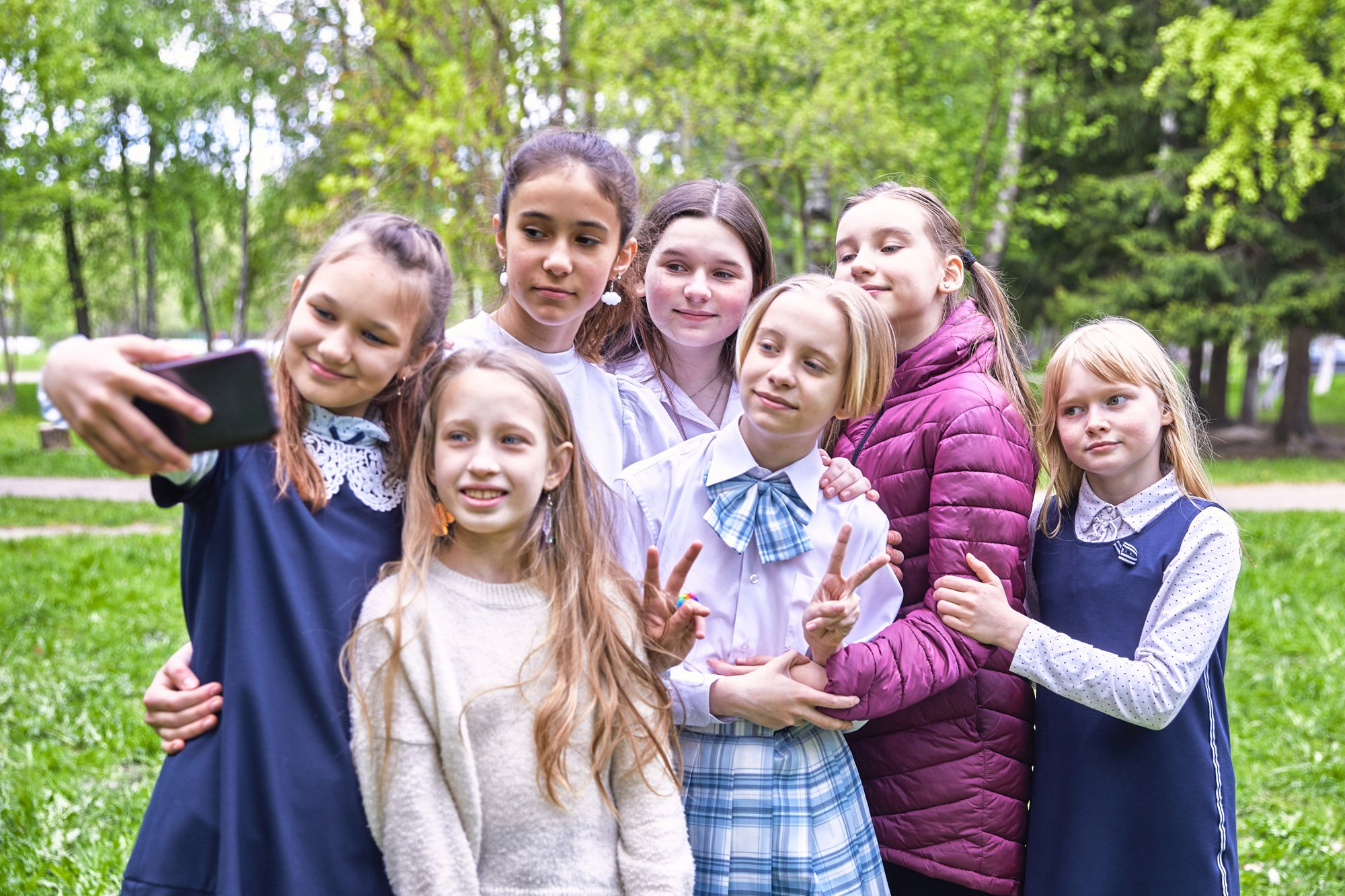 Школьные портреты. Фотограф Арсений Королев