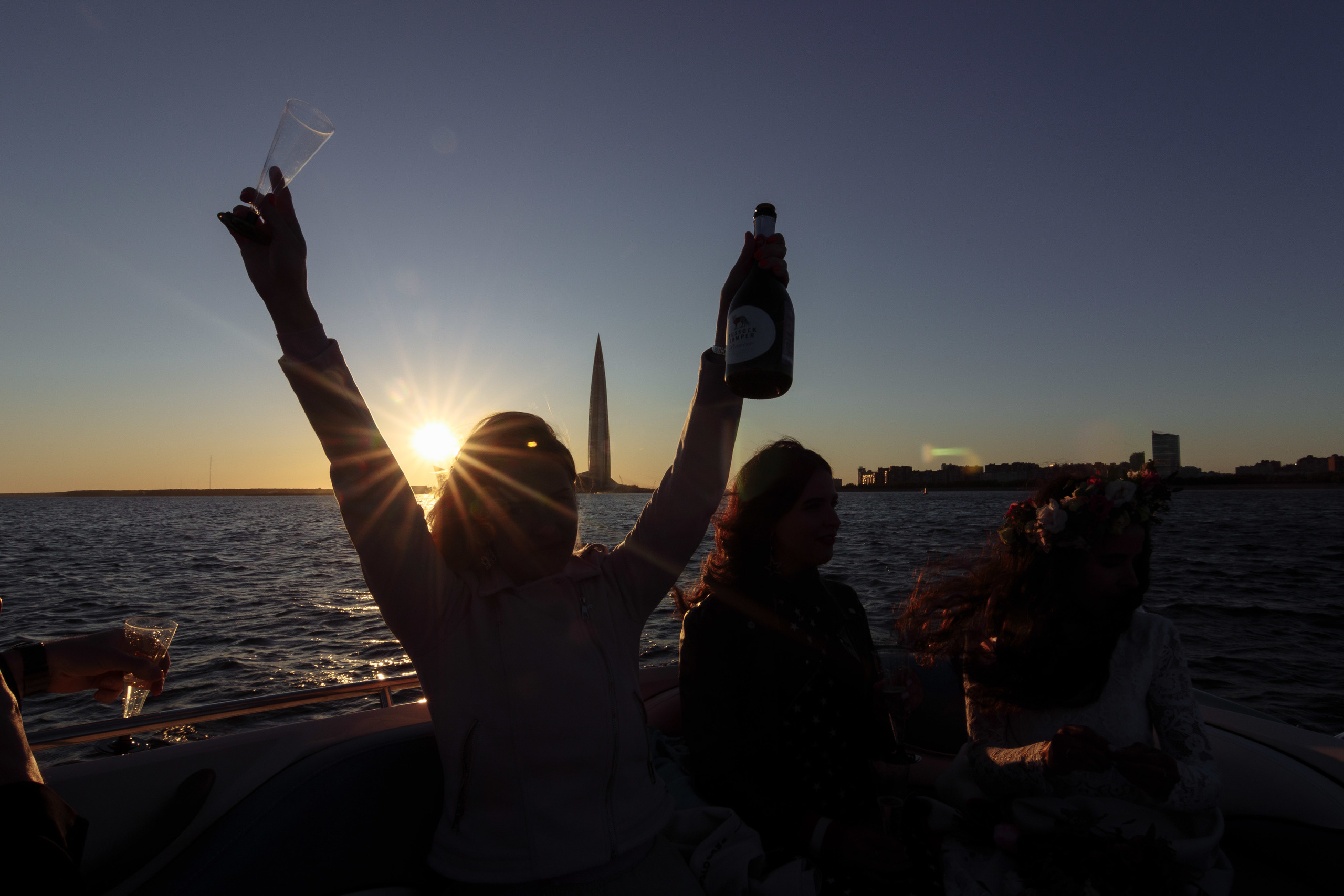 фотосессия на закате